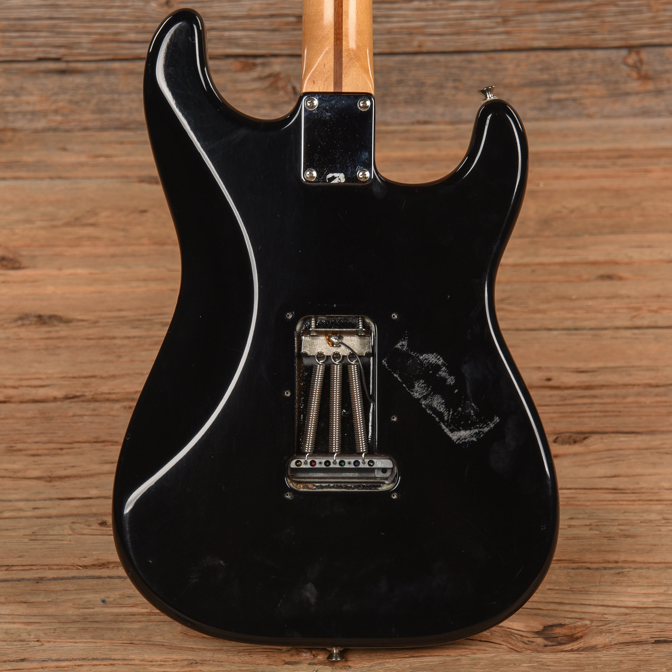 Fender Standard Stratocaster Black 2004 LEFTY Electric Guitars / Solid Body