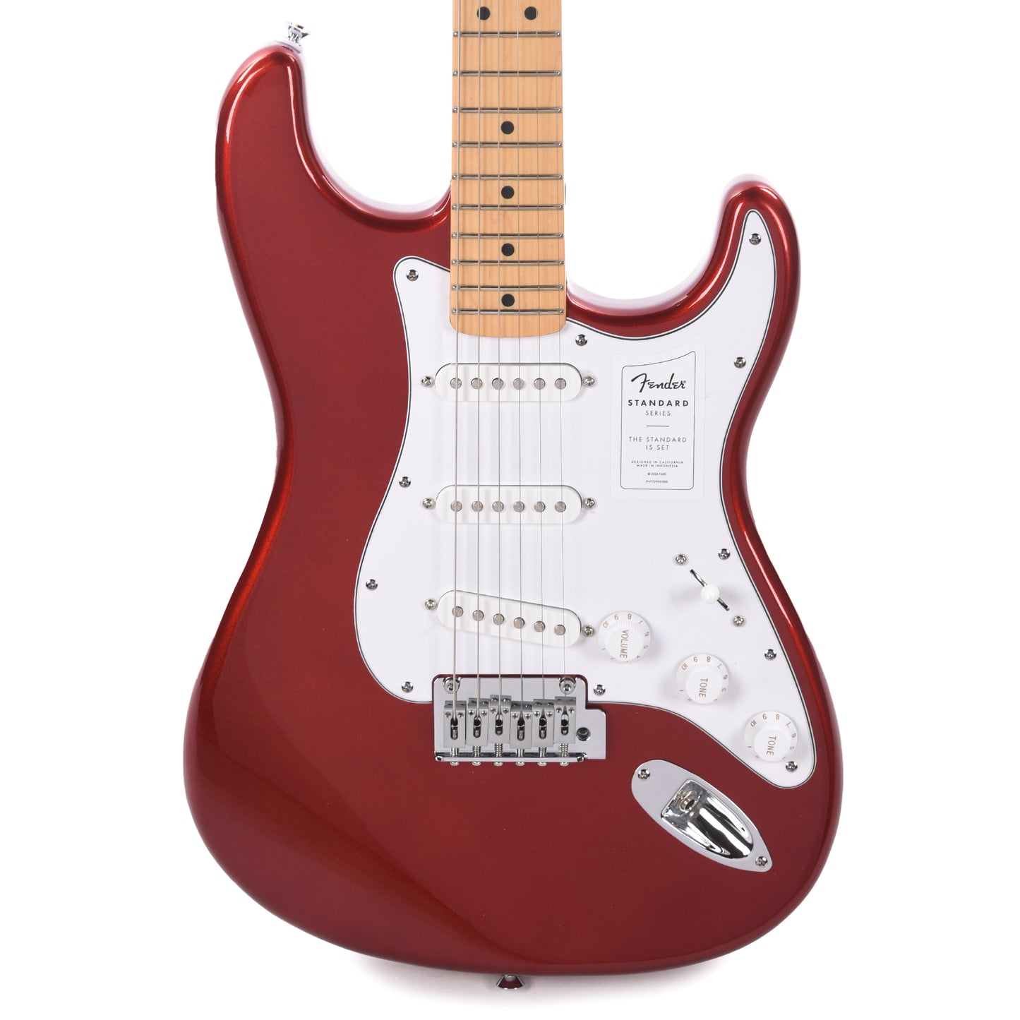 Fender Standard Stratocaster Candy Cola Electric Guitars / Solid Body