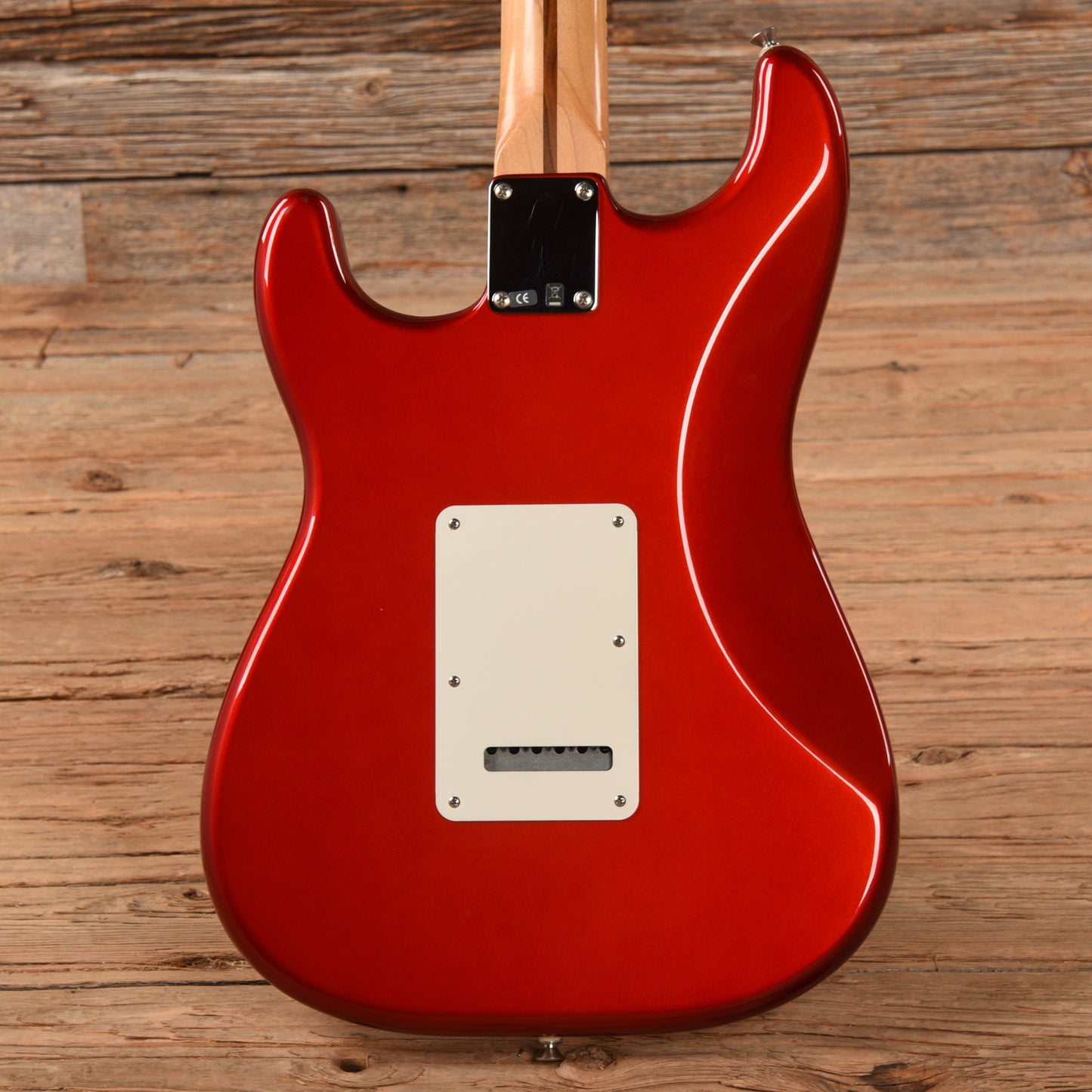 Fender Standard Stratocaster Chrome Red 2007 Electric Guitars / Solid Body