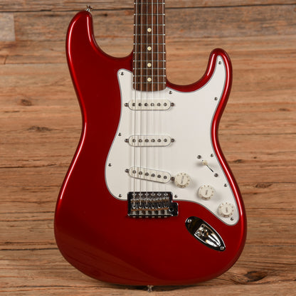 Fender Standard Stratocaster Chrome Red 2007 Electric Guitars / Solid Body
