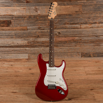 Fender Standard Stratocaster Chrome Red 2007 Electric Guitars / Solid Body