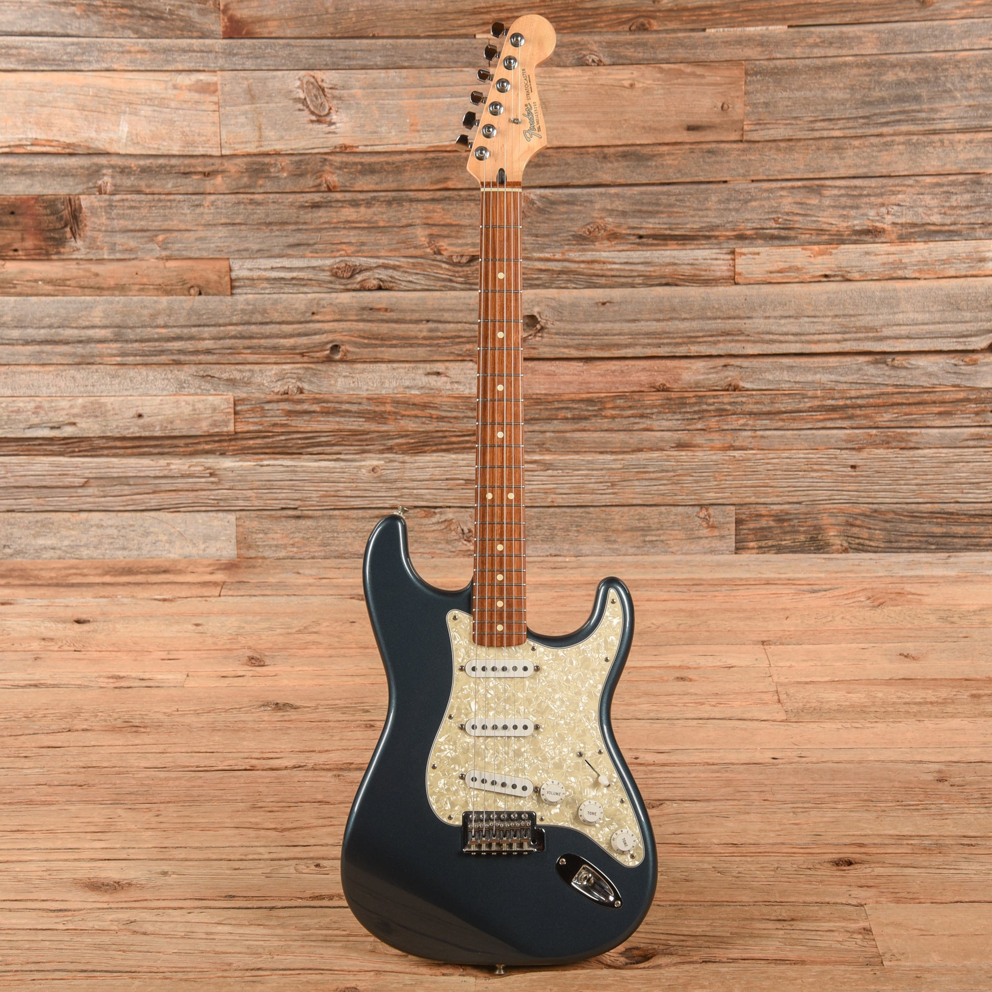 Fender Standard Stratocaster Gunmetal Blue 2001 Electric Guitars / Solid Body