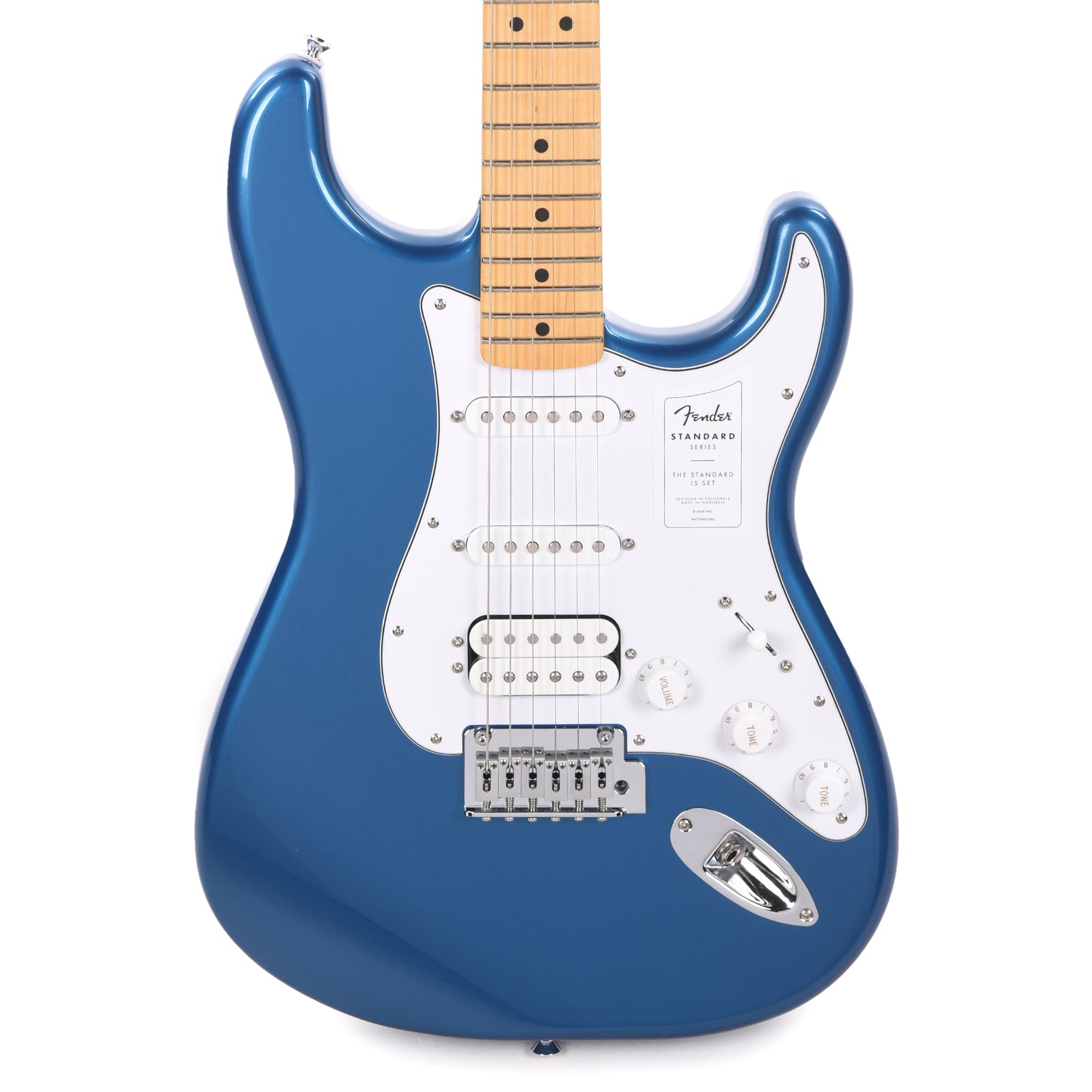 Fender Standard Stratocaster HSS Aqua Marine Metallic Electric Guitars / Solid Body