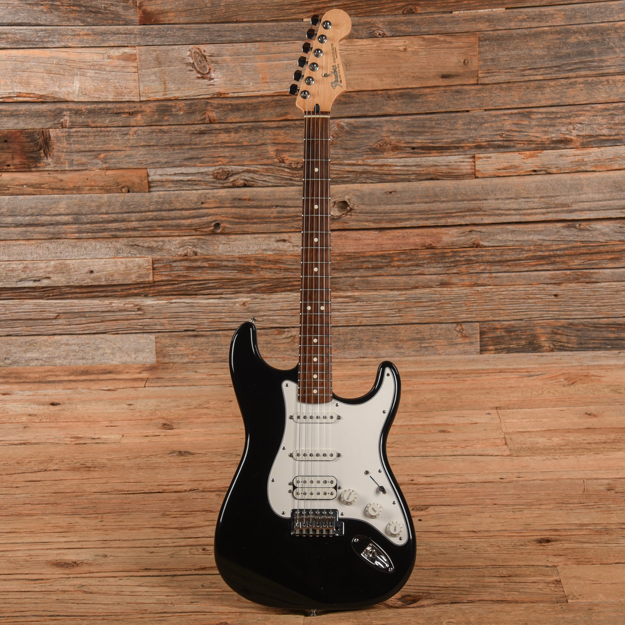 Fender Standard Stratocaster HSS Black 2007 Electric Guitars / Solid Body