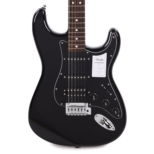 Fender Standard Stratocaster HSS Black Electric Guitars / Solid Body