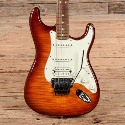 Fender Standard Stratocaster HSS Plus Top Floyd Rose Sunburst 2013 Electric Guitars / Solid Body