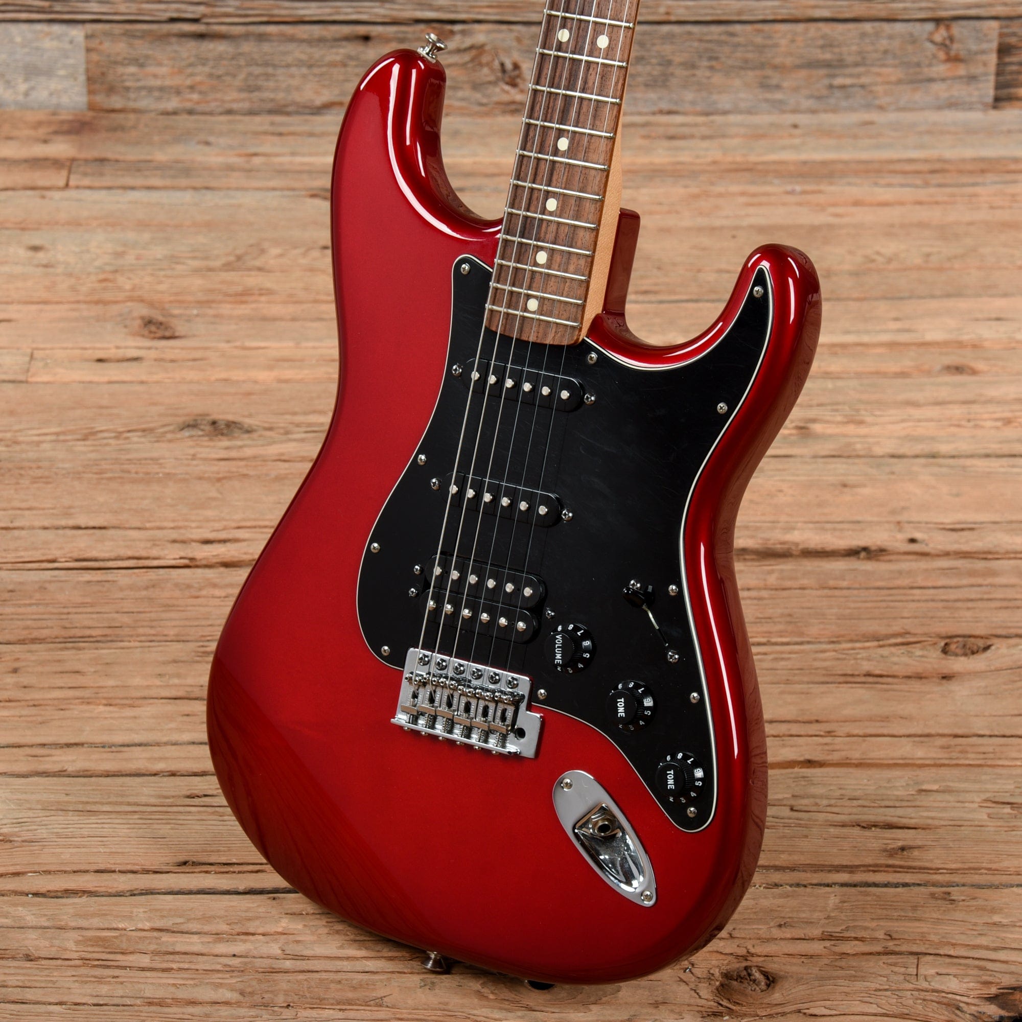 Statocaster Hss Fender Standard Stratocaster HSS Red Burst 2010 – Chicago Music Exchange