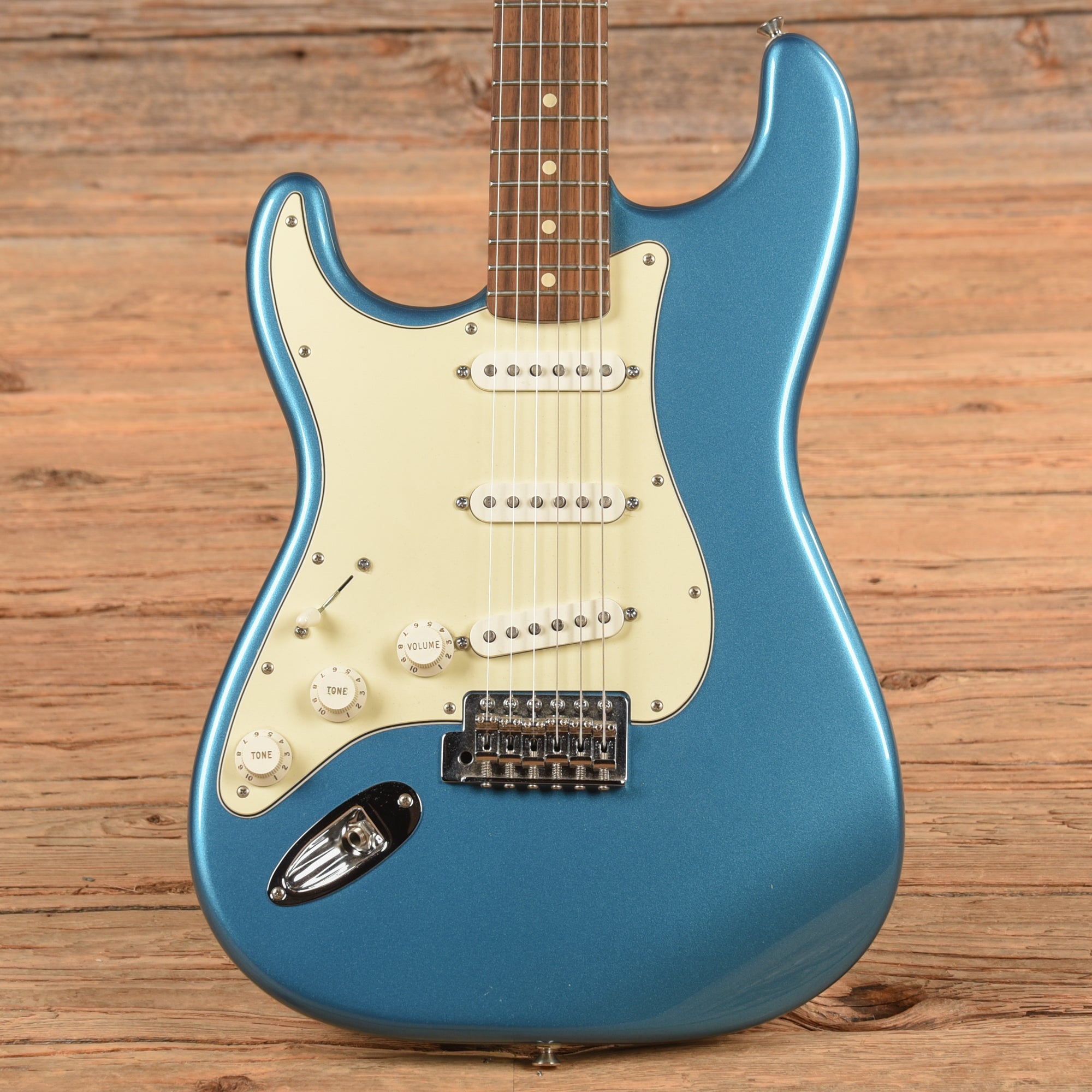 Fender Standard Stratocaster Lake Placid Blue 2013 LEFTY Electric Guitars / Solid Body