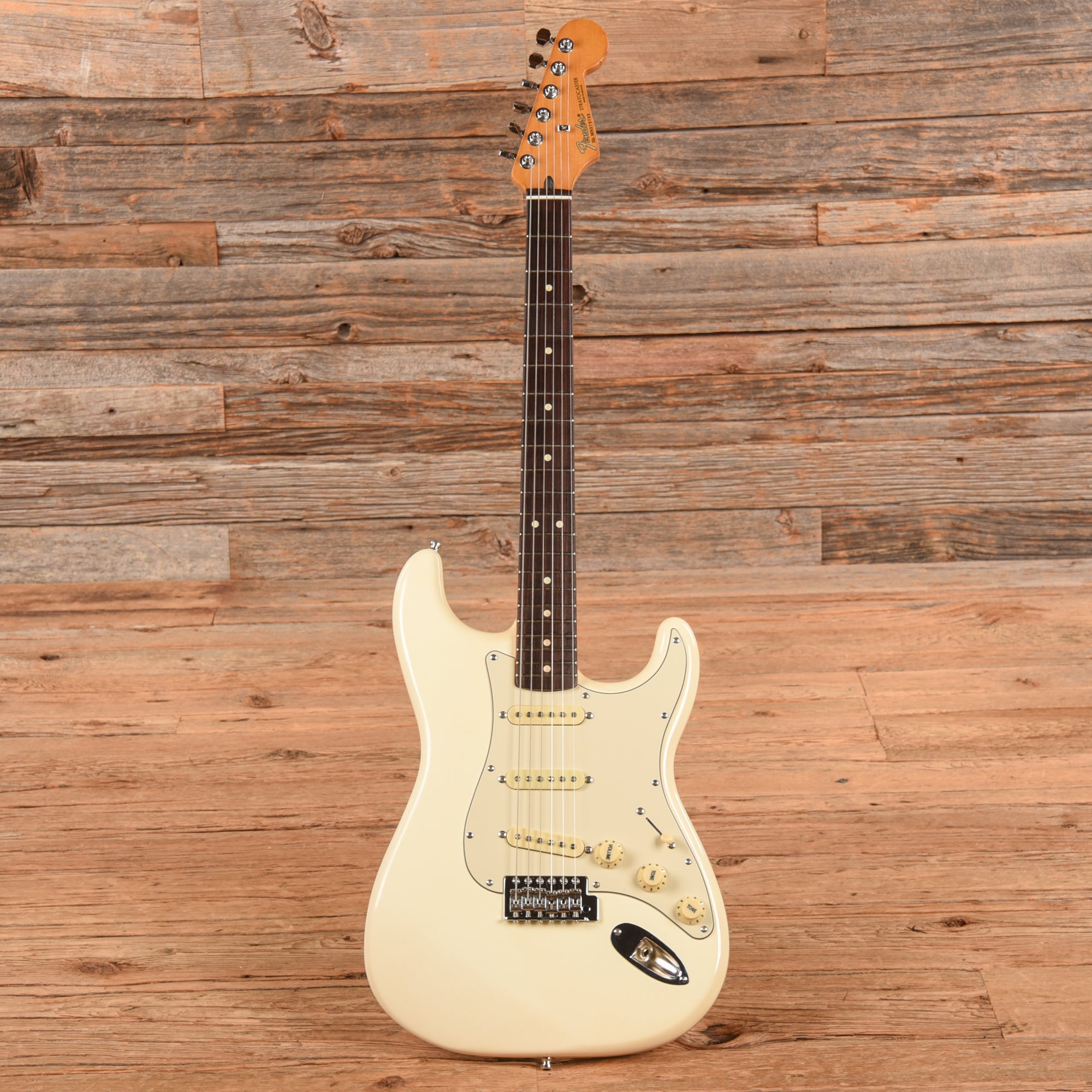 Fender Standard Stratocaster Olympic White 1993 Electric Guitars / Solid Body