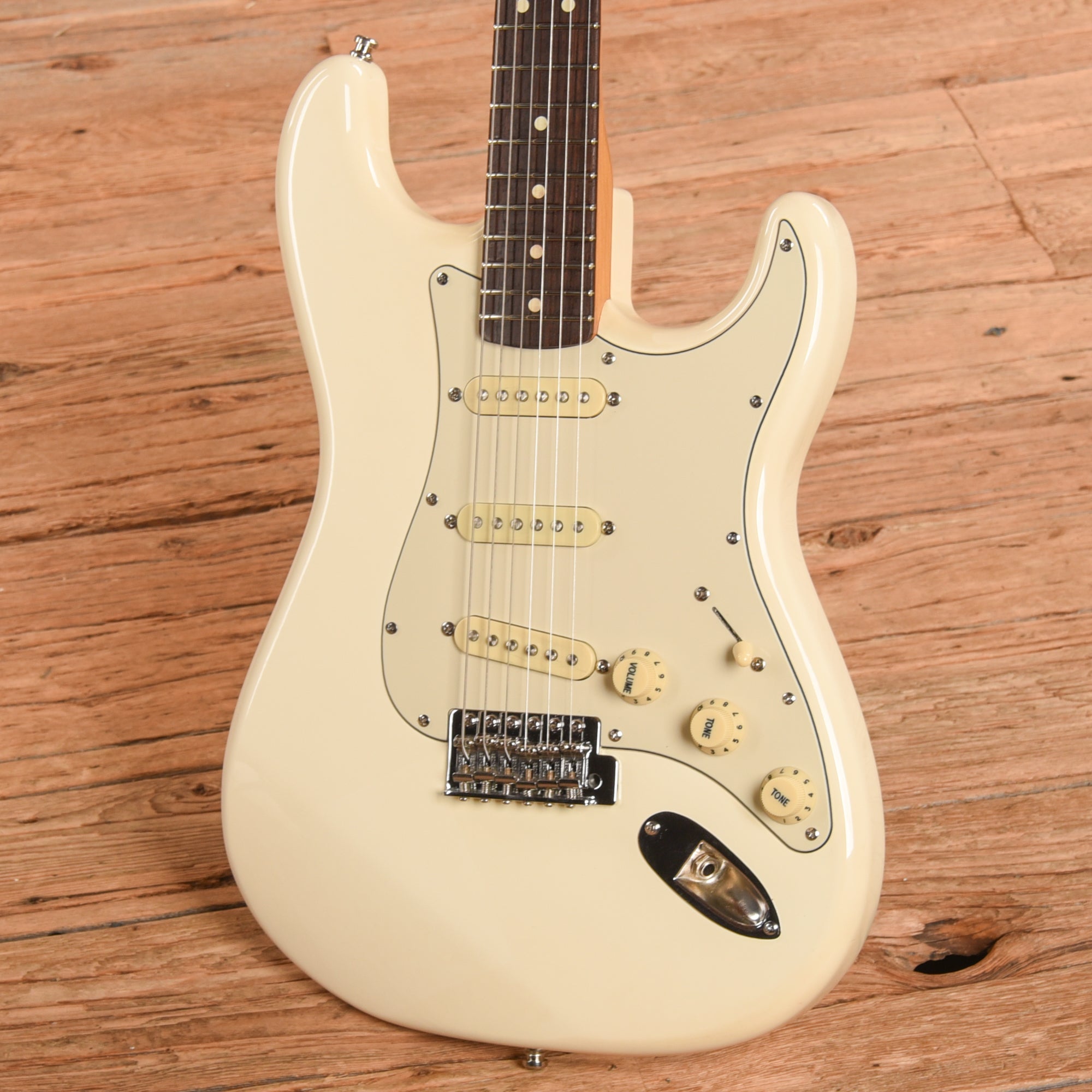 Fender Standard Stratocaster Olympic White 1993 Electric Guitars / Solid Body