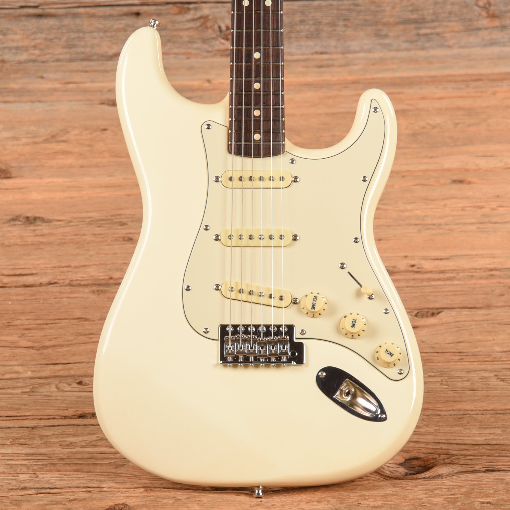 Fender Standard Stratocaster Olympic White 1993 Electric Guitars / Solid Body