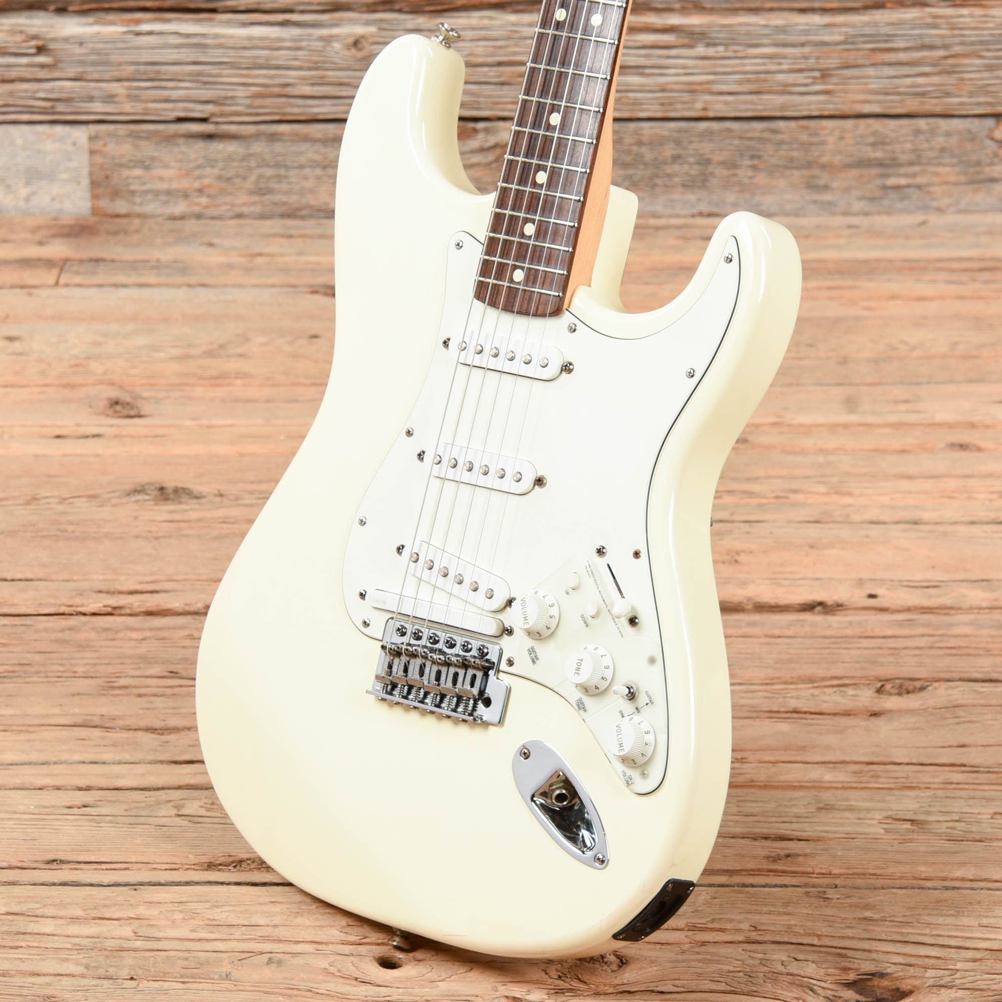 Fender Standard Stratocaster Olympic White 2003 Electric Guitars / Solid Body