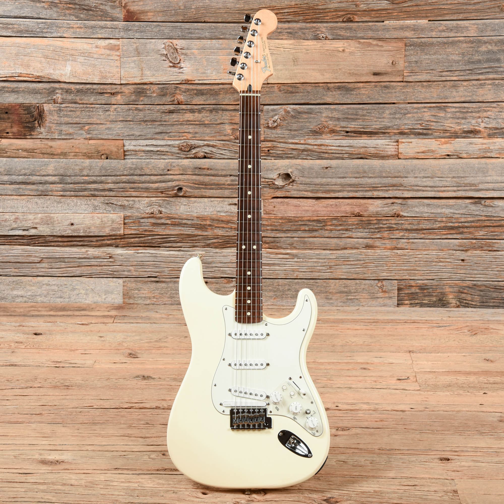 Fender Standard Stratocaster Olympic White 2003 Electric Guitars / Solid Body