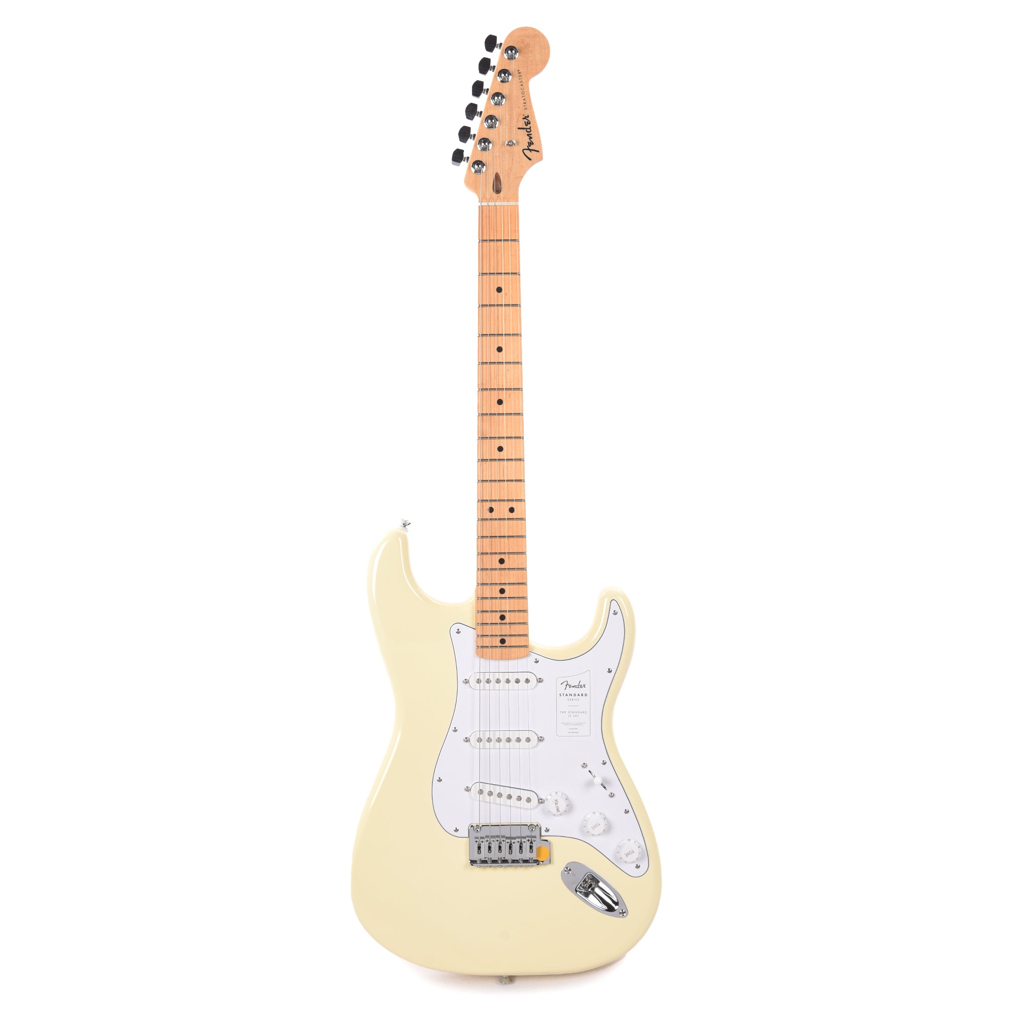 Fender Standard Stratocaster Olympic White Electric Guitars / Solid Body