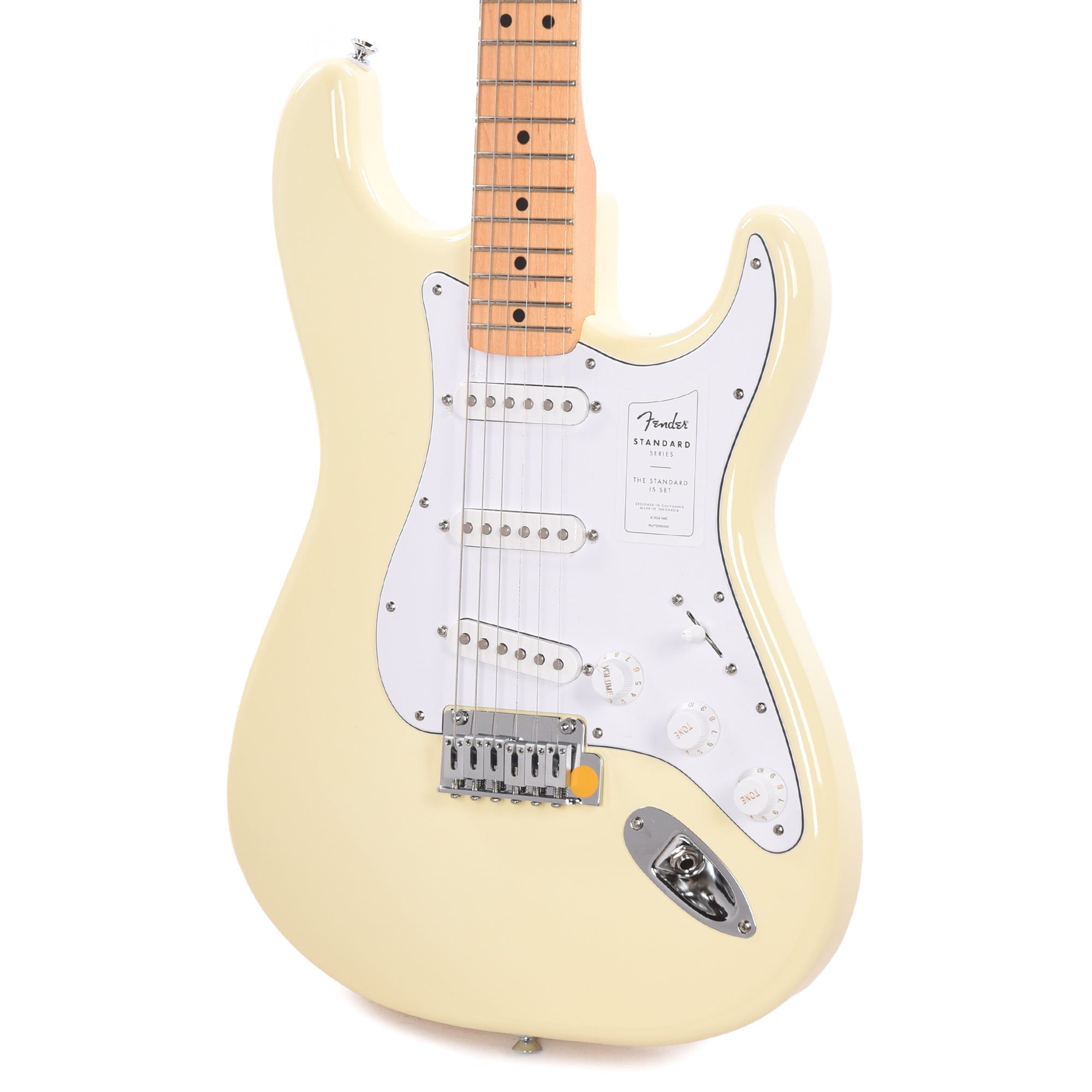 Fender Standard Stratocaster Olympic White Electric Guitars / Solid Body