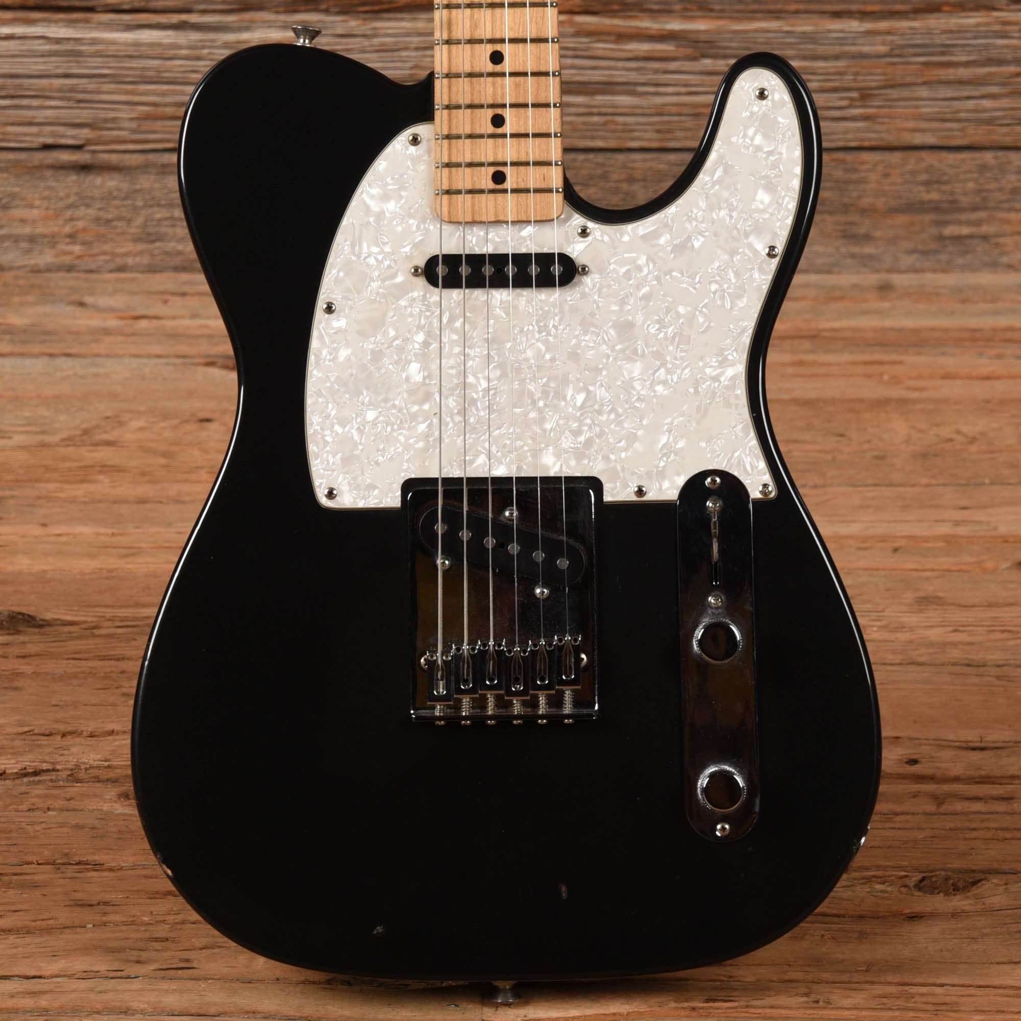 Fender Standard Telecaster Black 2004 Electric Guitars / Solid Body