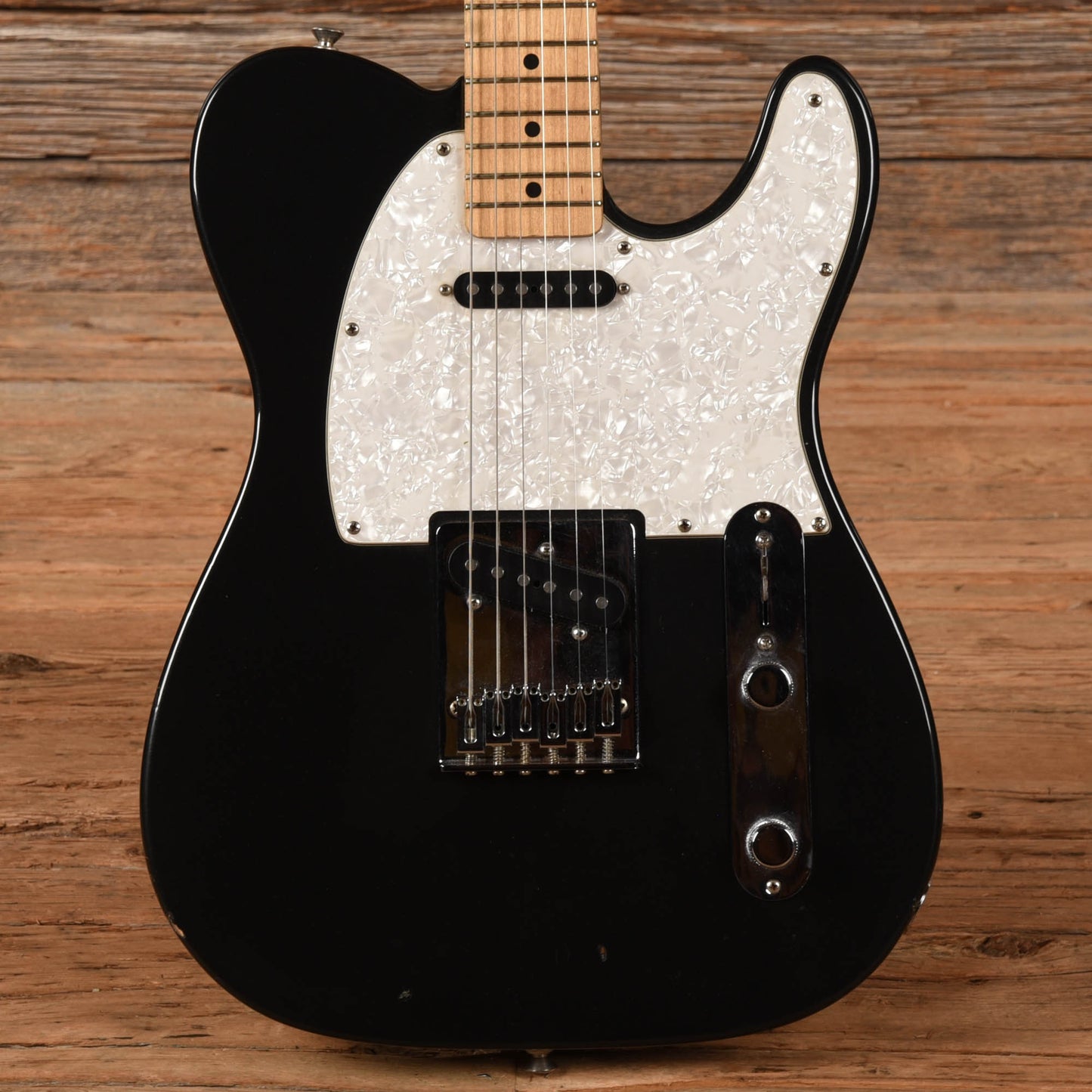 Fender Standard Telecaster Black 2004 Electric Guitars / Solid Body