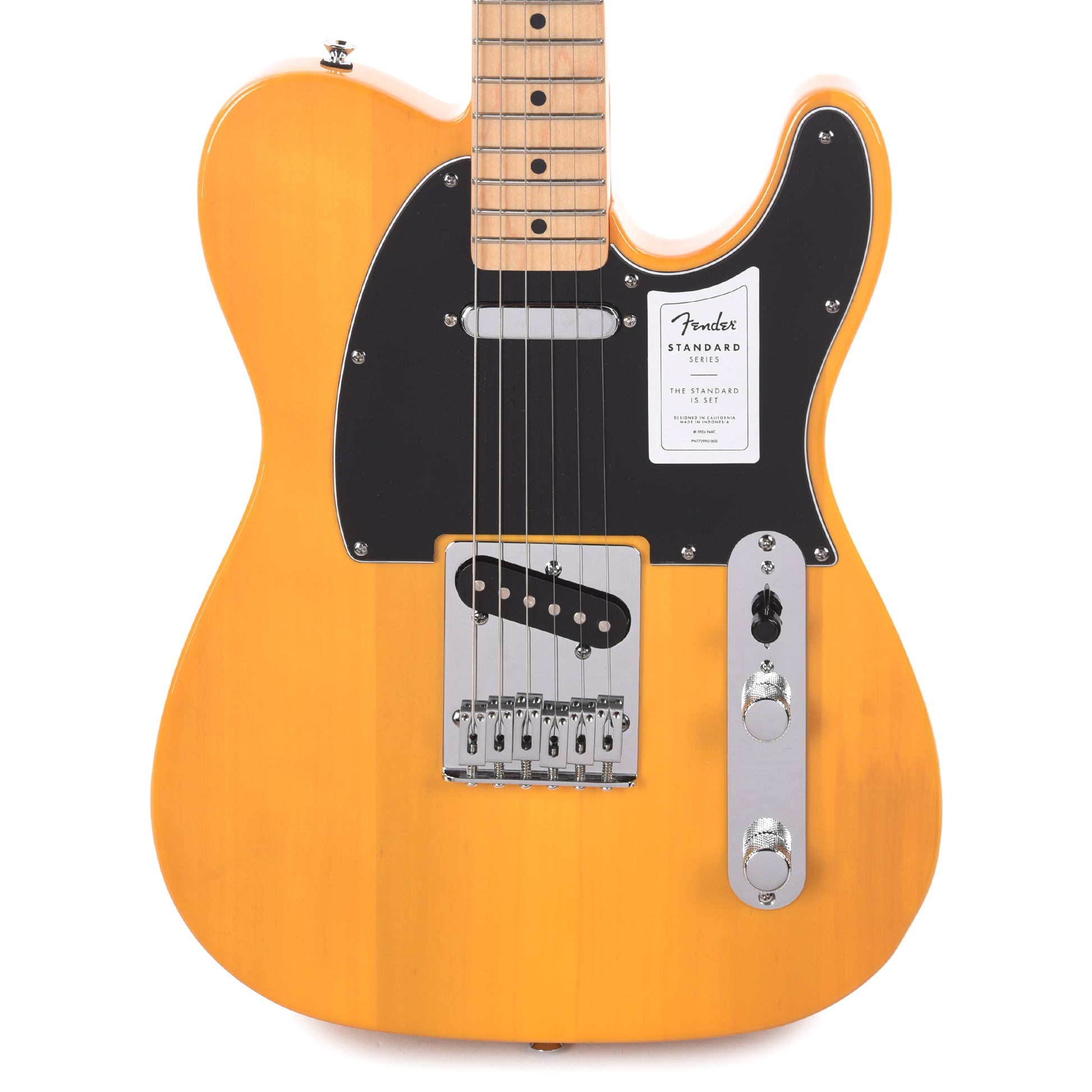 Fender Standard Telecaster Butterscotch Blonde Electric Guitars / Solid Body
