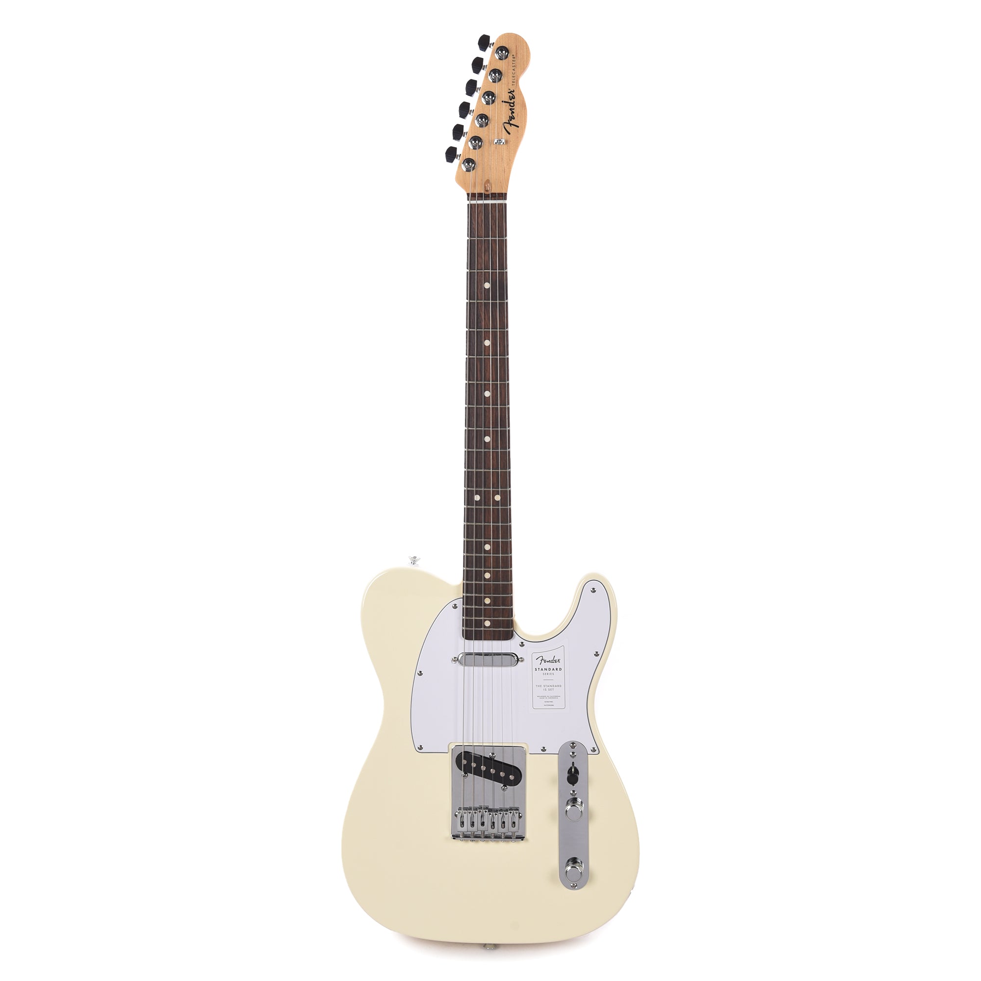 Fender Standard Telecaster Olympic White Electric Guitars / Solid Body