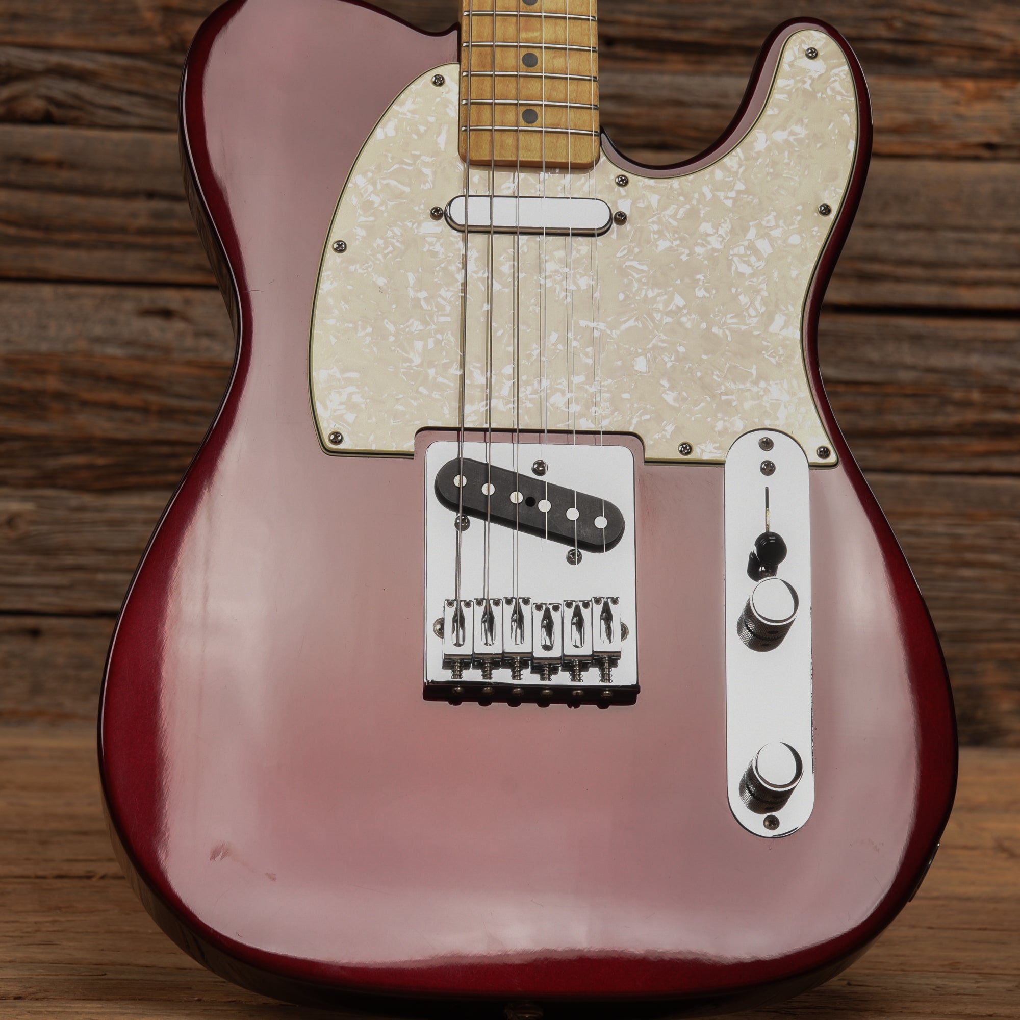 Fender Standard Telecaster Wine Red 1998 – Chicago Music Exchange