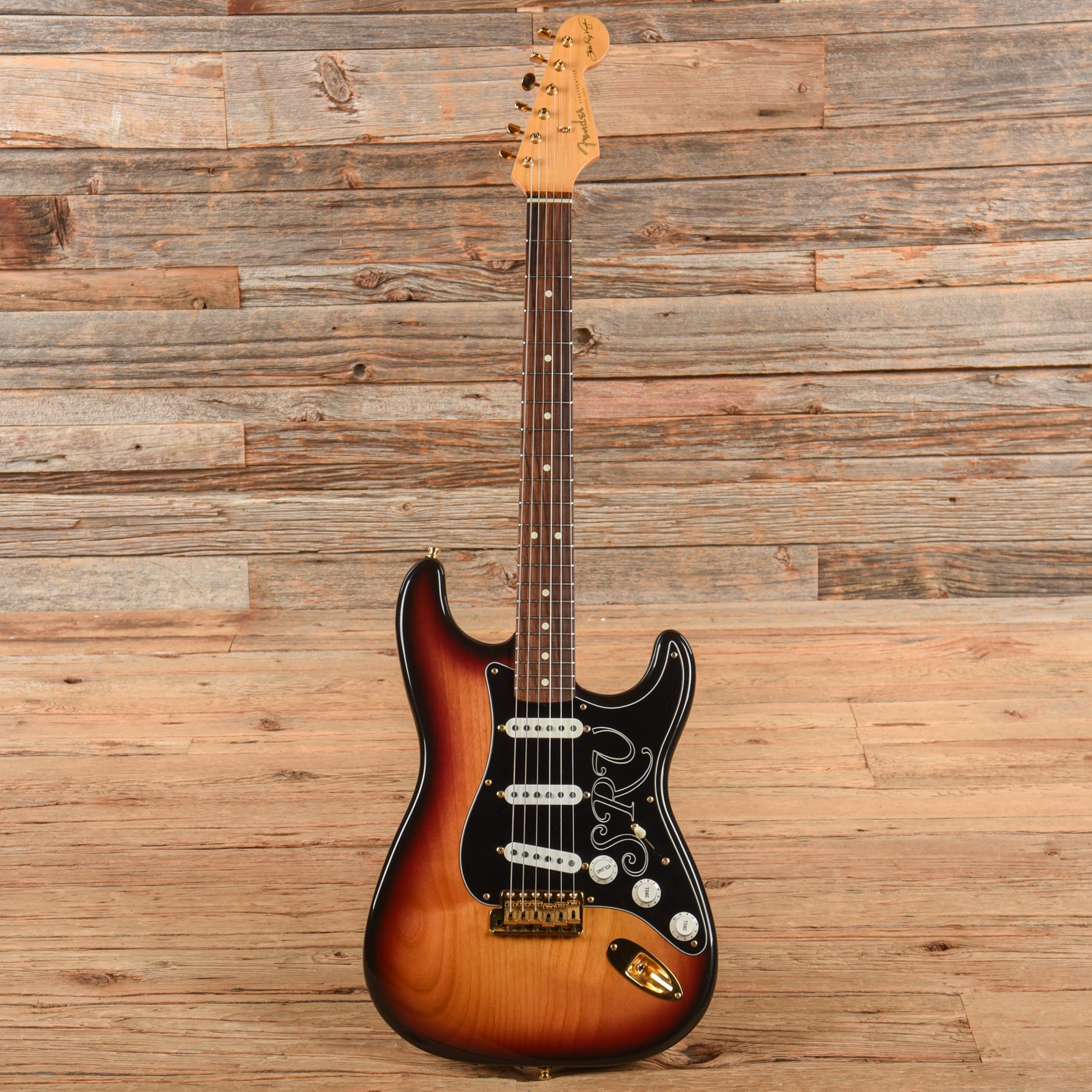 Fender Stevie Ray Vaughan Stratocaster Sunburst 1993 Electric Guitars / Solid Body