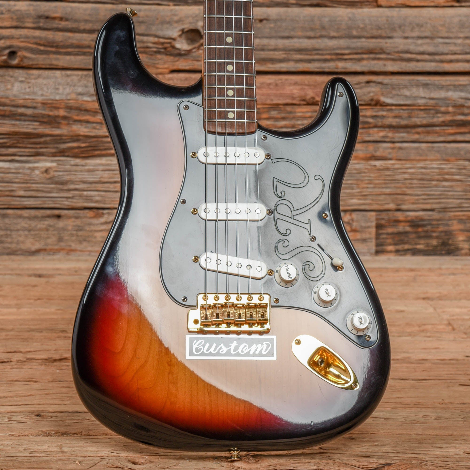 Fender Stevie Ray Vaughn Signature Stratocaster Sunburst 2005 Electric Guitars / Solid Body