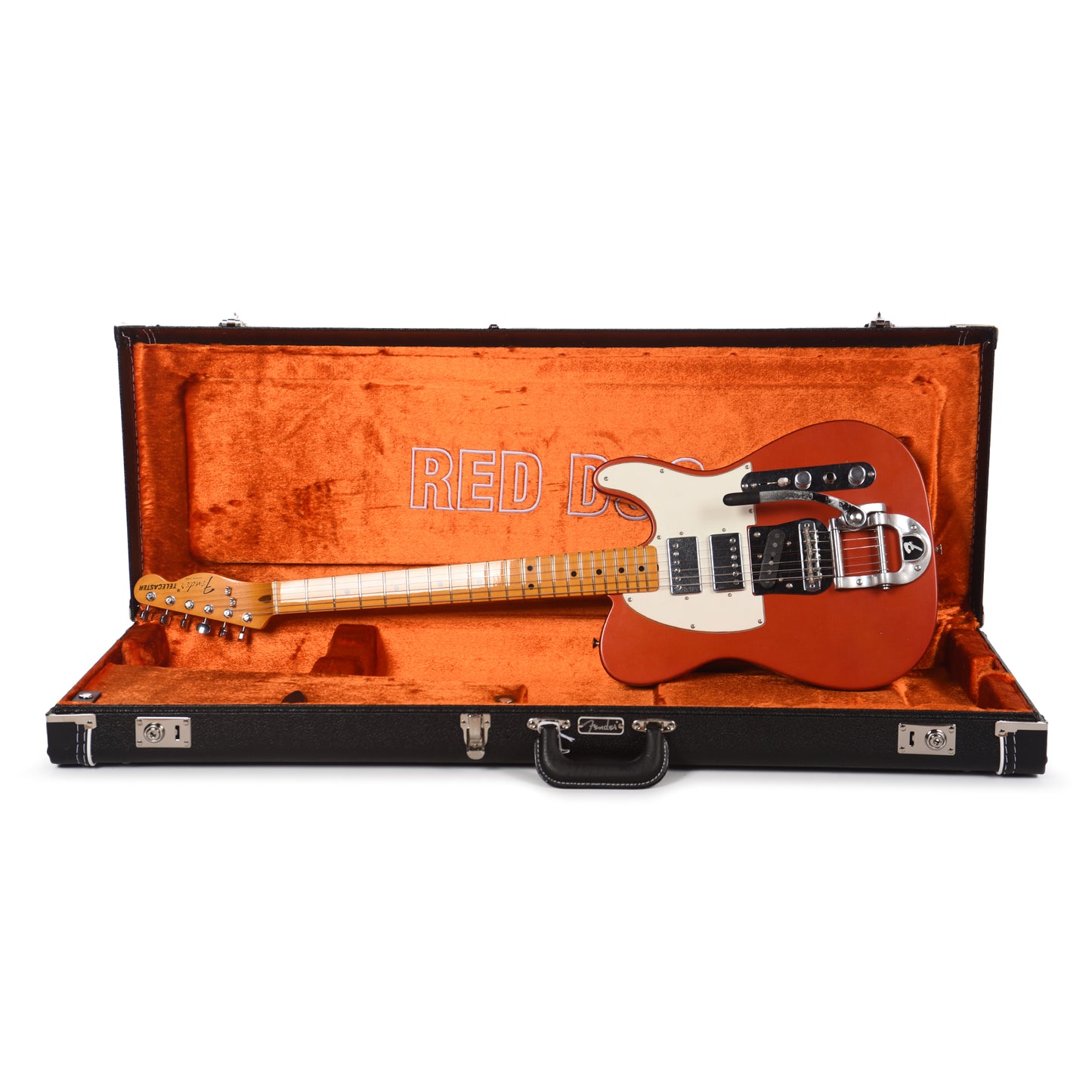Fender Stories Collection Mike Campbell Red Dog Telecaster Red Dog Red Electric Guitars / Solid Body