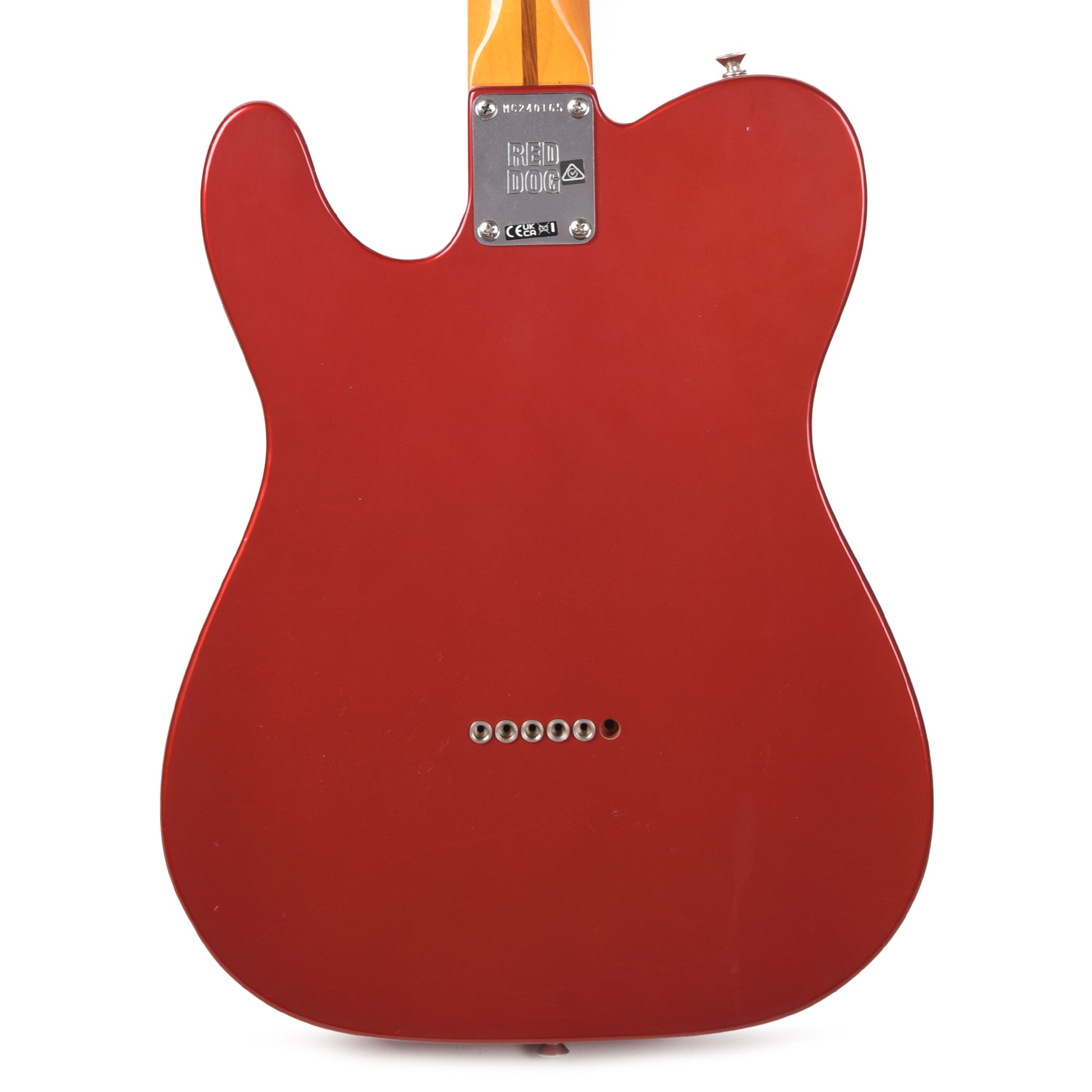 Fender Stories Collection Mike Campbell Red Dog Telecaster Red Dog Red Electric Guitars / Solid Body