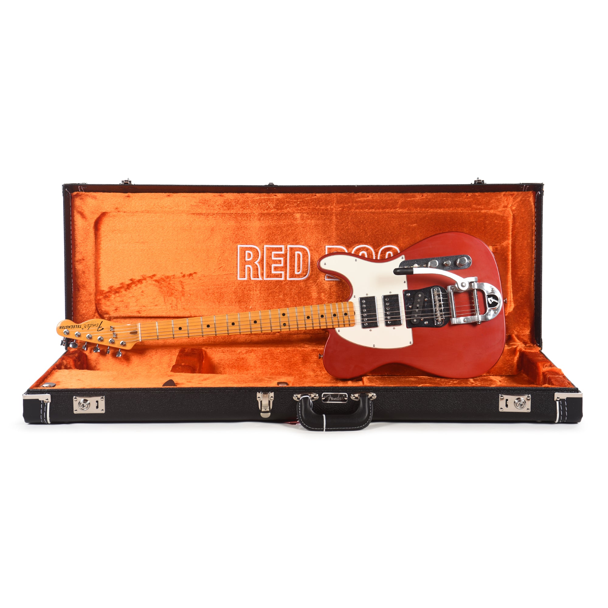 Fender Stories Collection Mike Campbell Red Dog Telecaster Red Dog Red Electric Guitars / Solid Body