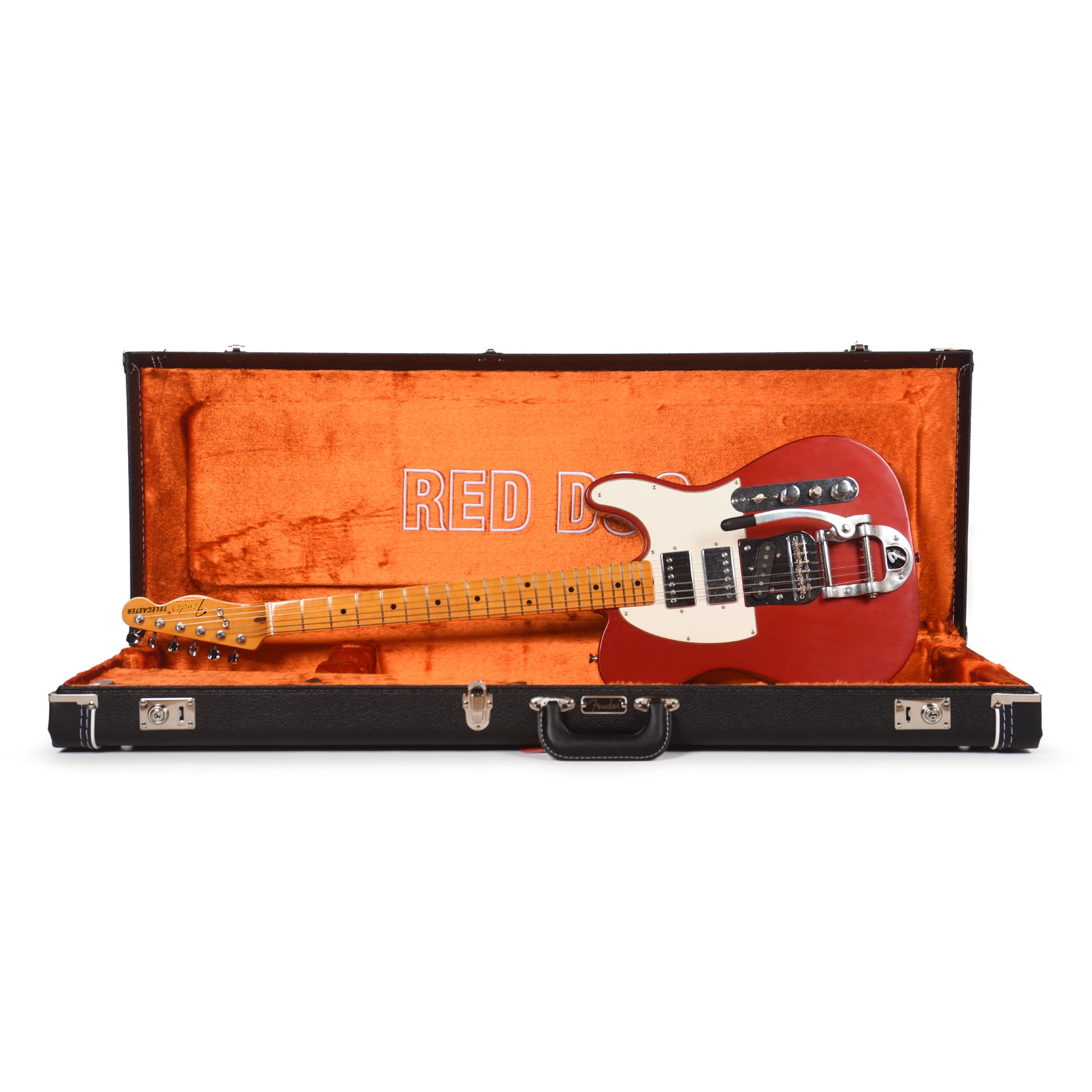 Fender Stories Collection Mike Campbell Red Dog Telecaster Red Dog Red Electric Guitars / Solid Body