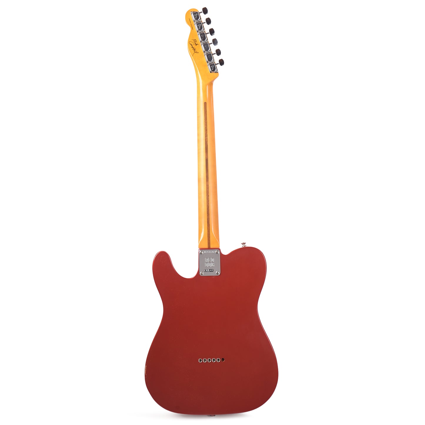 Fender Stories Collection Mike Campbell Red Dog Telecaster Red Dog Red Electric Guitars / Solid Body