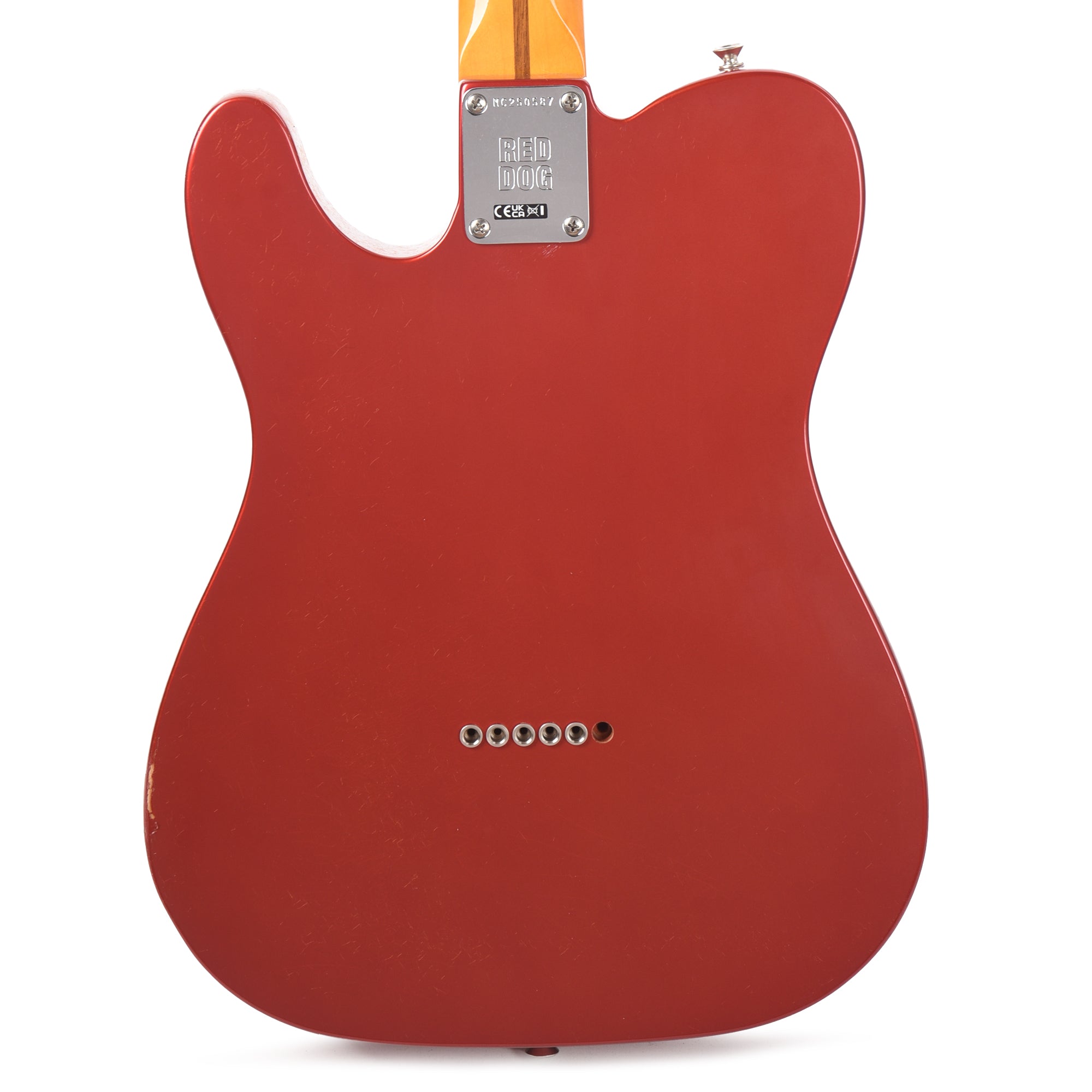 Fender Stories Collection Mike Campbell Red Dog Telecaster Red Dog Red Electric Guitars / Solid Body