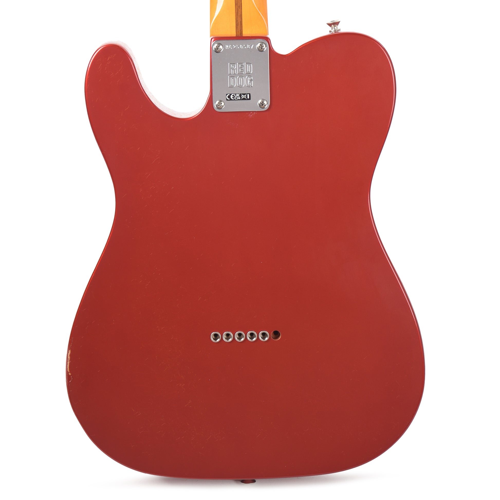Fender Stories Collection Mike Campbell Red Dog Telecaster Red Dog Red Electric Guitars / Solid Body