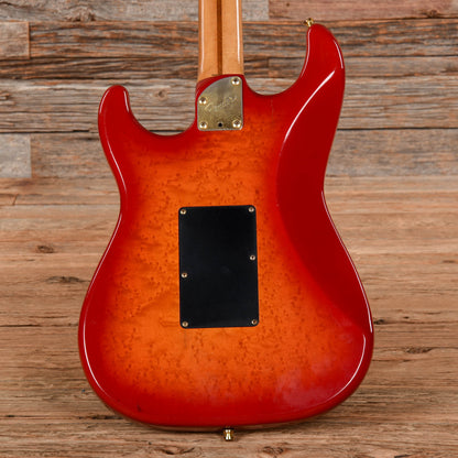 Fender STR-75R Pro-Feel Stratocaster HSS Sunburst 1980s Electric Guitars / Solid Body