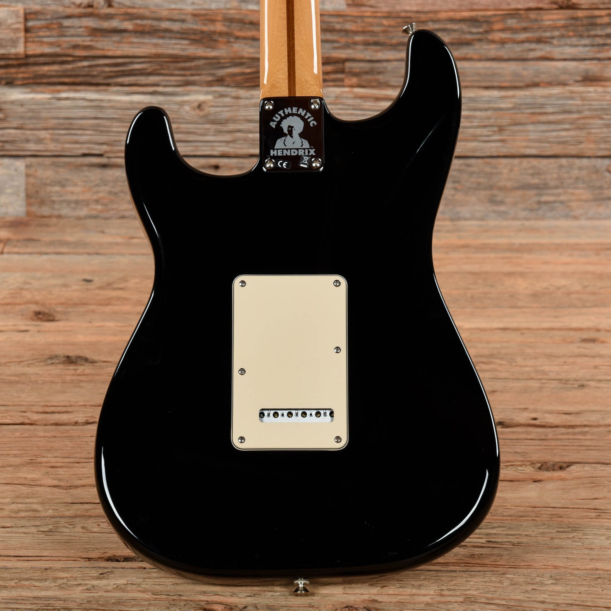 Fender Strat Hendrix Reissue Black 2015 - Dave Amato of REO Speedwagon Electric Guitars / Solid Body