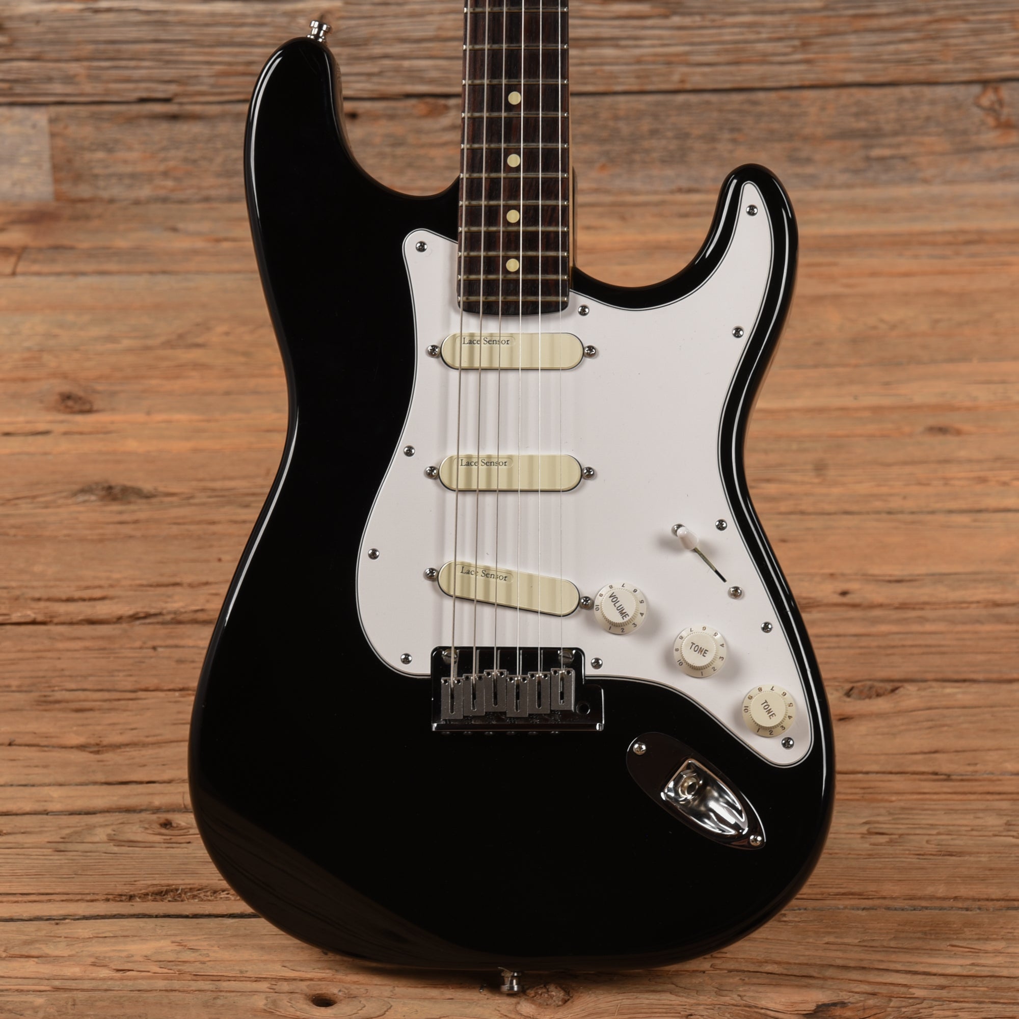 Fender Strat Plus Black 1989 Electric Guitars / Solid Body
