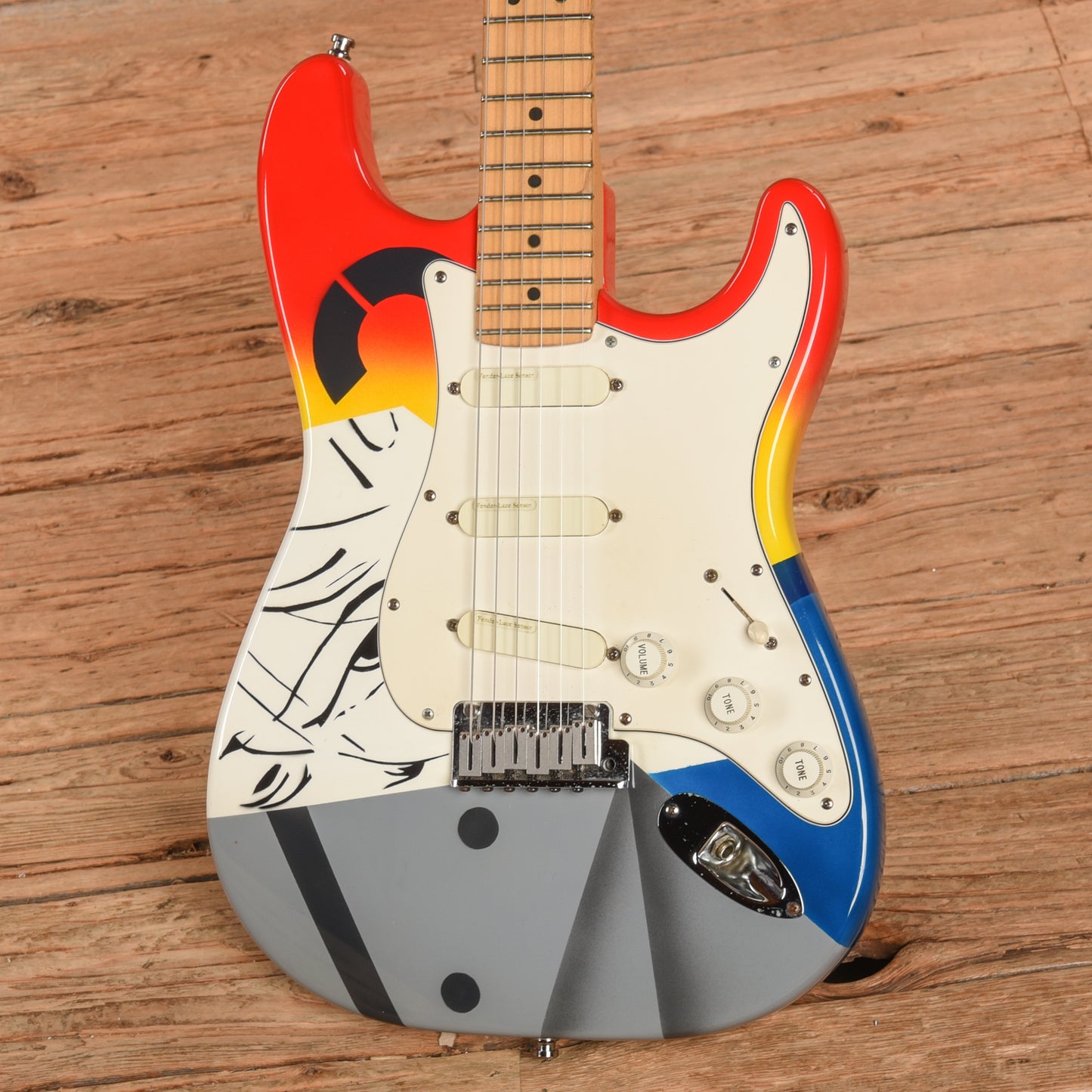 Fender Strat Plus Clapton Crash Replica 1995 Electric Guitars / Solid Body