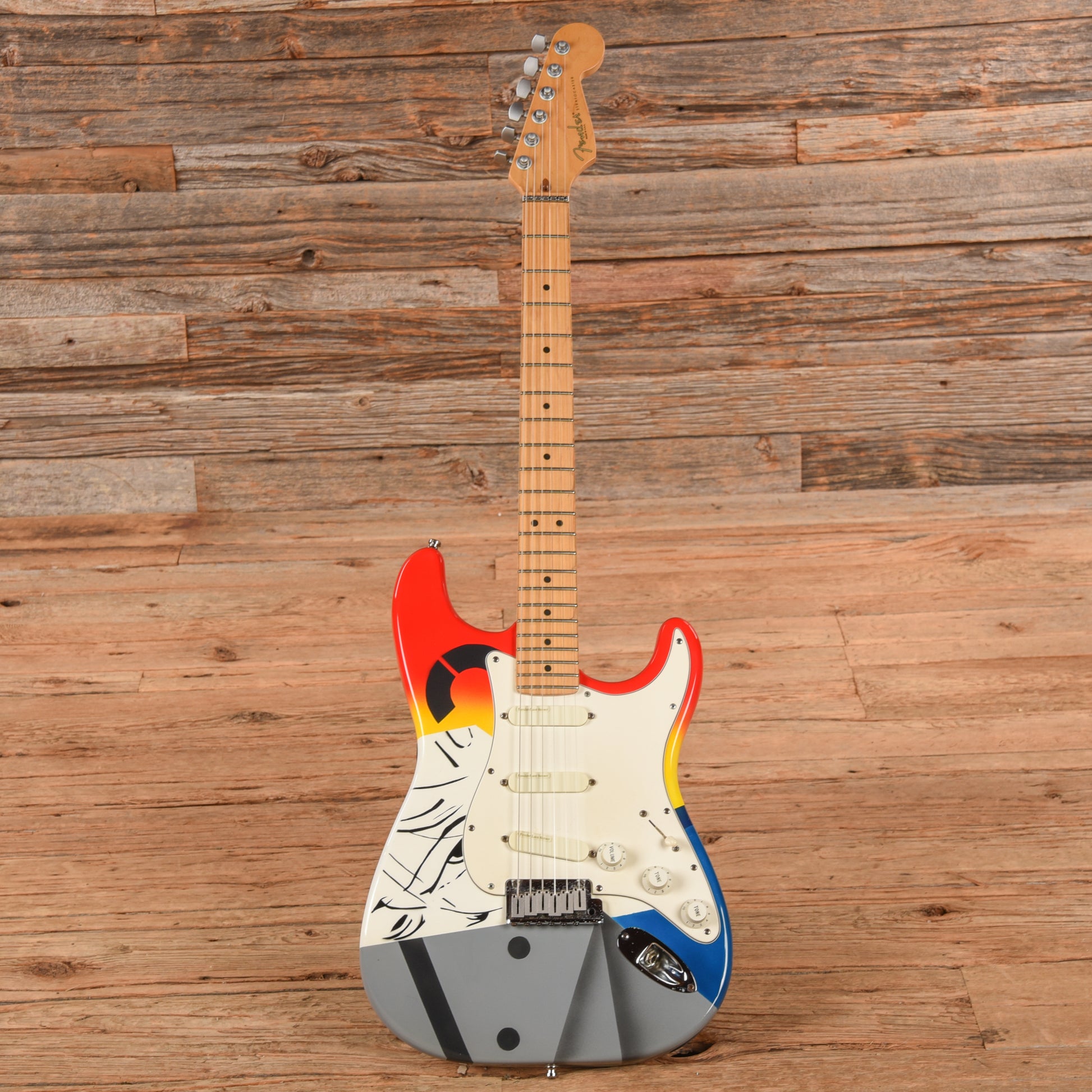 Fender Strat Plus Clapton Crash Replica 1995 Electric Guitars / Solid Body
