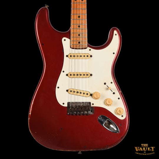 Fender Stratocaster 1964 Body and 1967 Maple Cap Lefty Neck Candy Apple Red 1960s Electric Guitars / Solid Body