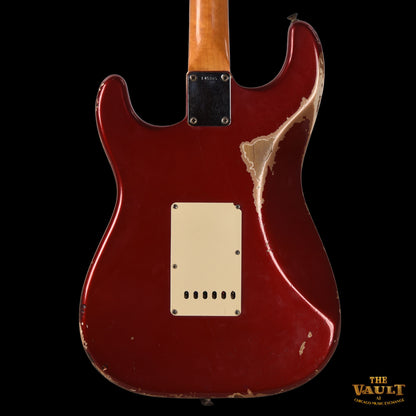 Fender Stratocaster 1964 Body and 1967 Maple Cap Lefty Neck Candy Apple Red 1960s Electric Guitars / Solid Body