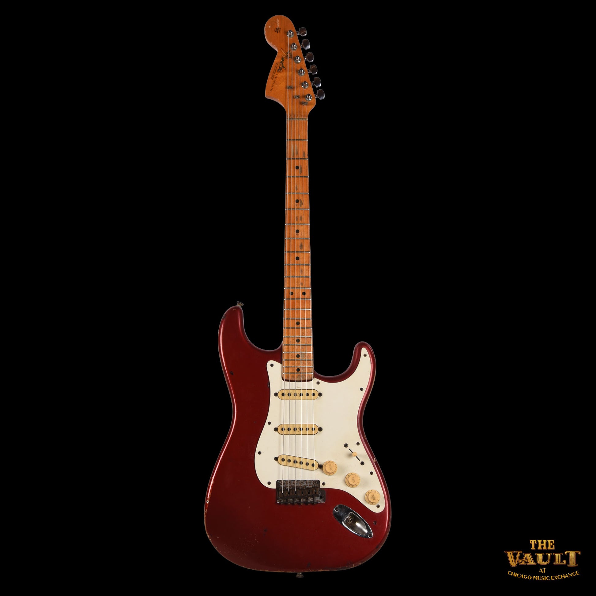 Fender Stratocaster 1964 Body and 1967 Maple Cap Lefty Neck Candy Apple Red 1960s Electric Guitars / Solid Body