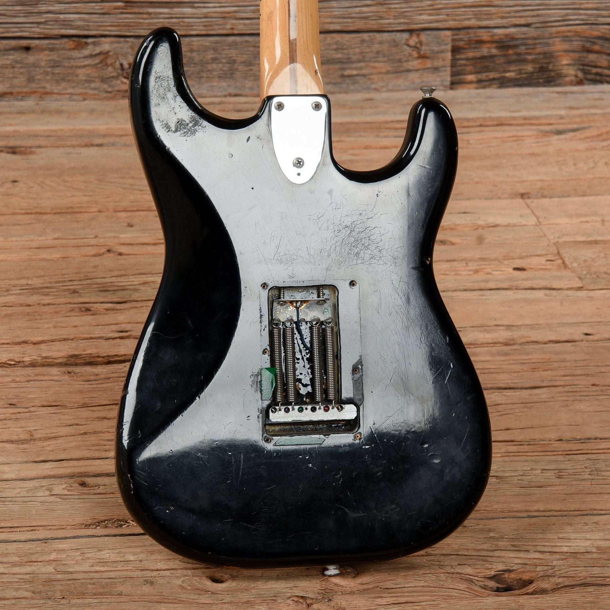 Fender Stratocaster Black 1974 LEFTY Electric Guitars / Solid Body