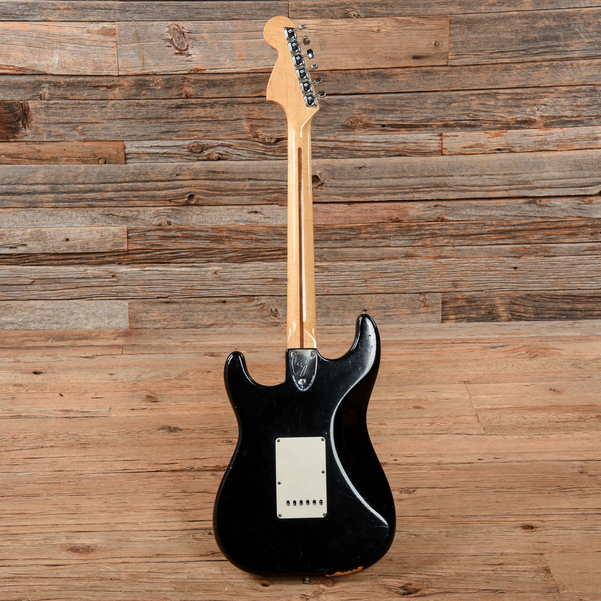 Fender Stratocaster Black 1975 Electric Guitars / Solid Body