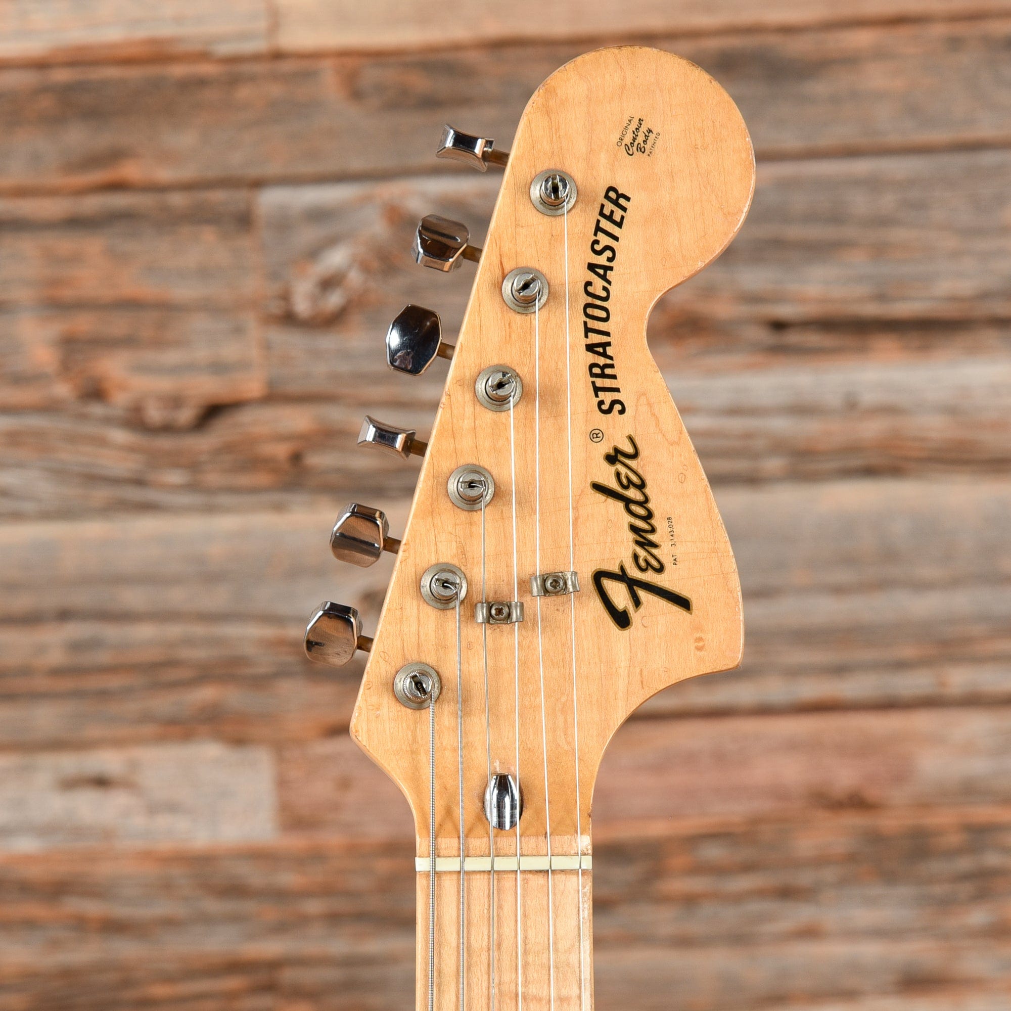 Fender Stratocaster Black 1975 Electric Guitars / Solid Body