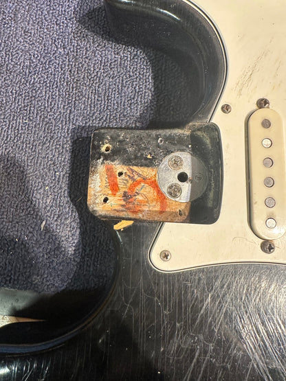 Fender Stratocaster Black 1975 Electric Guitars / Solid Body