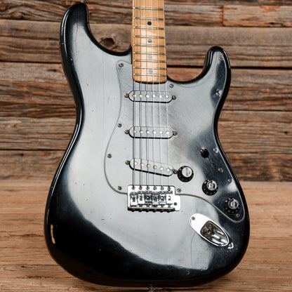 Fender Stratocaster Black 1976 Electric Guitars / Solid Body