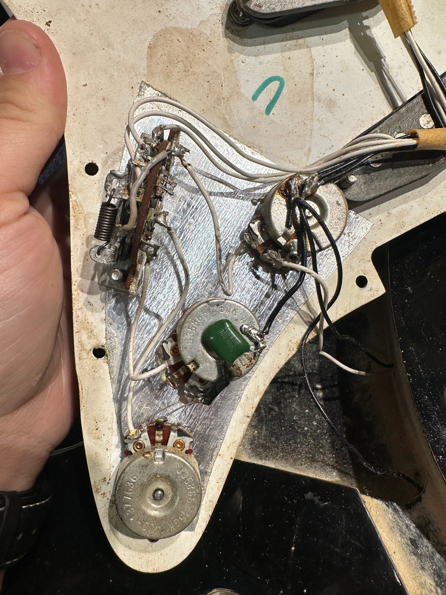 Fender Stratocaster Black 1976 Electric Guitars / Solid Body