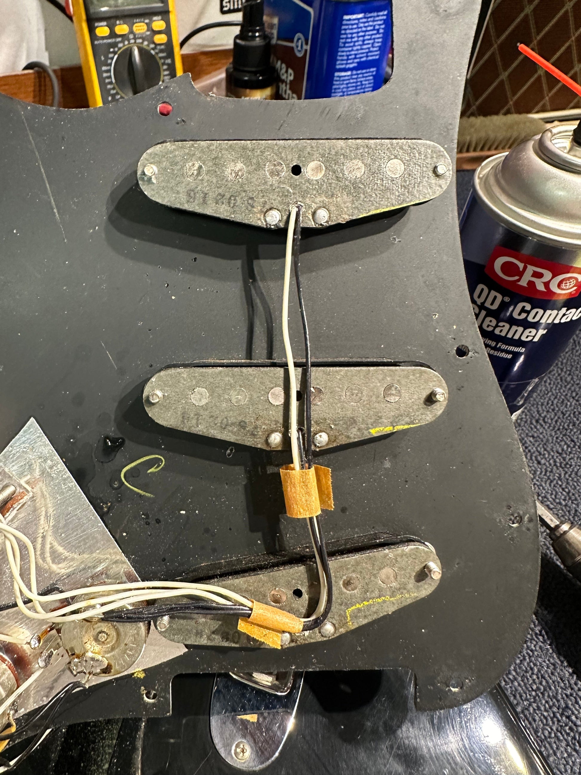 Fender Stratocaster Black 1978 Electric Guitars / Solid Body