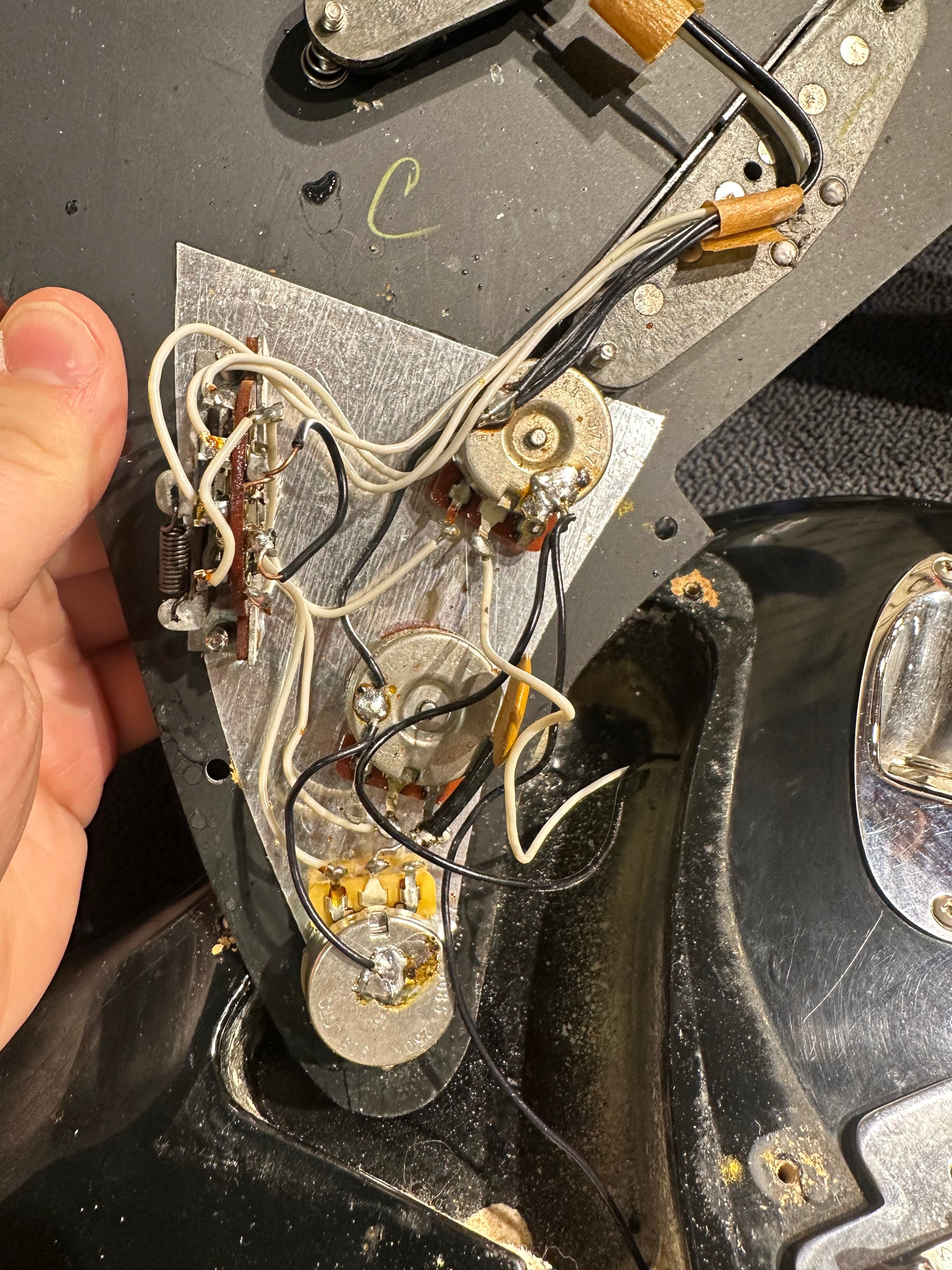 Fender Stratocaster Black 1978 Electric Guitars / Solid Body