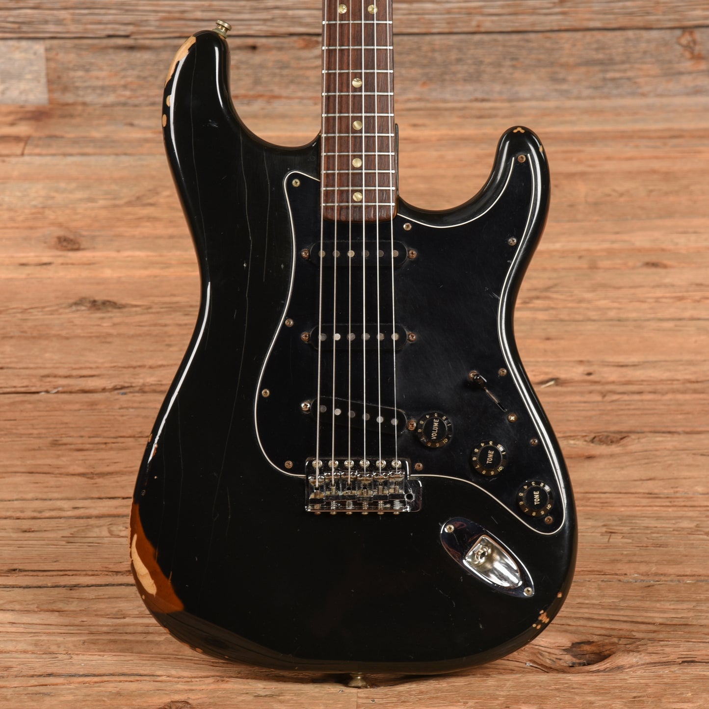 Fender Stratocaster Black 1979 Electric Guitars / Solid Body